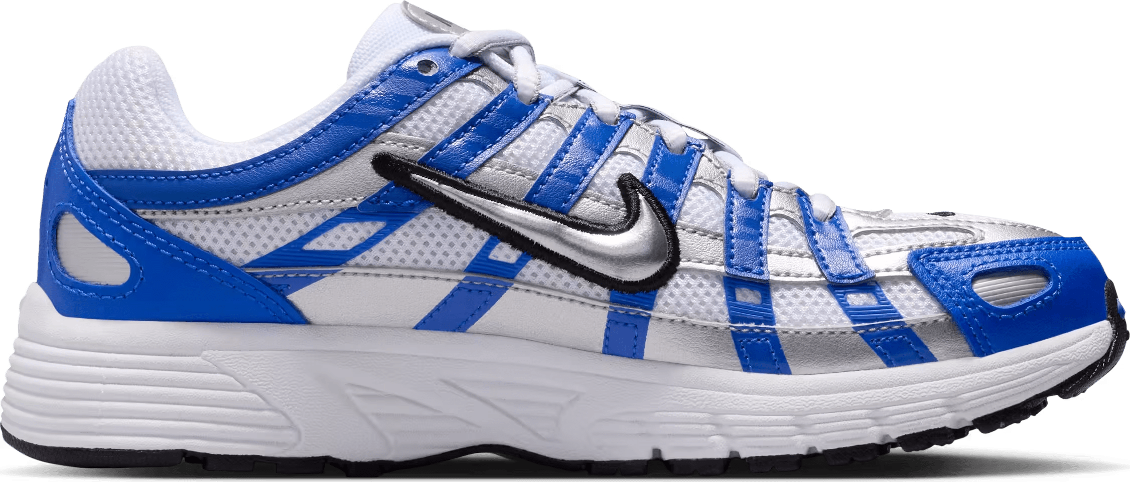 Nike P-6000 Racer Blue Metallic Silver White (GS)