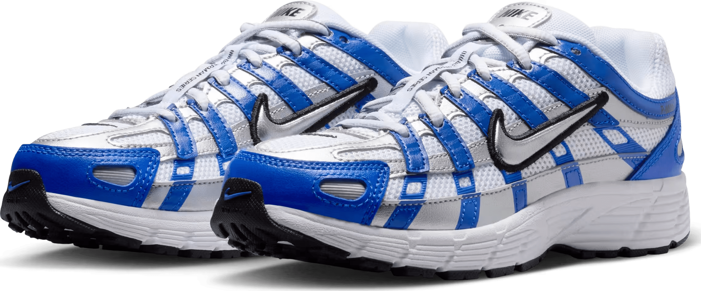 Nike P-6000 Racer Blue Metallic Silver White (GS)