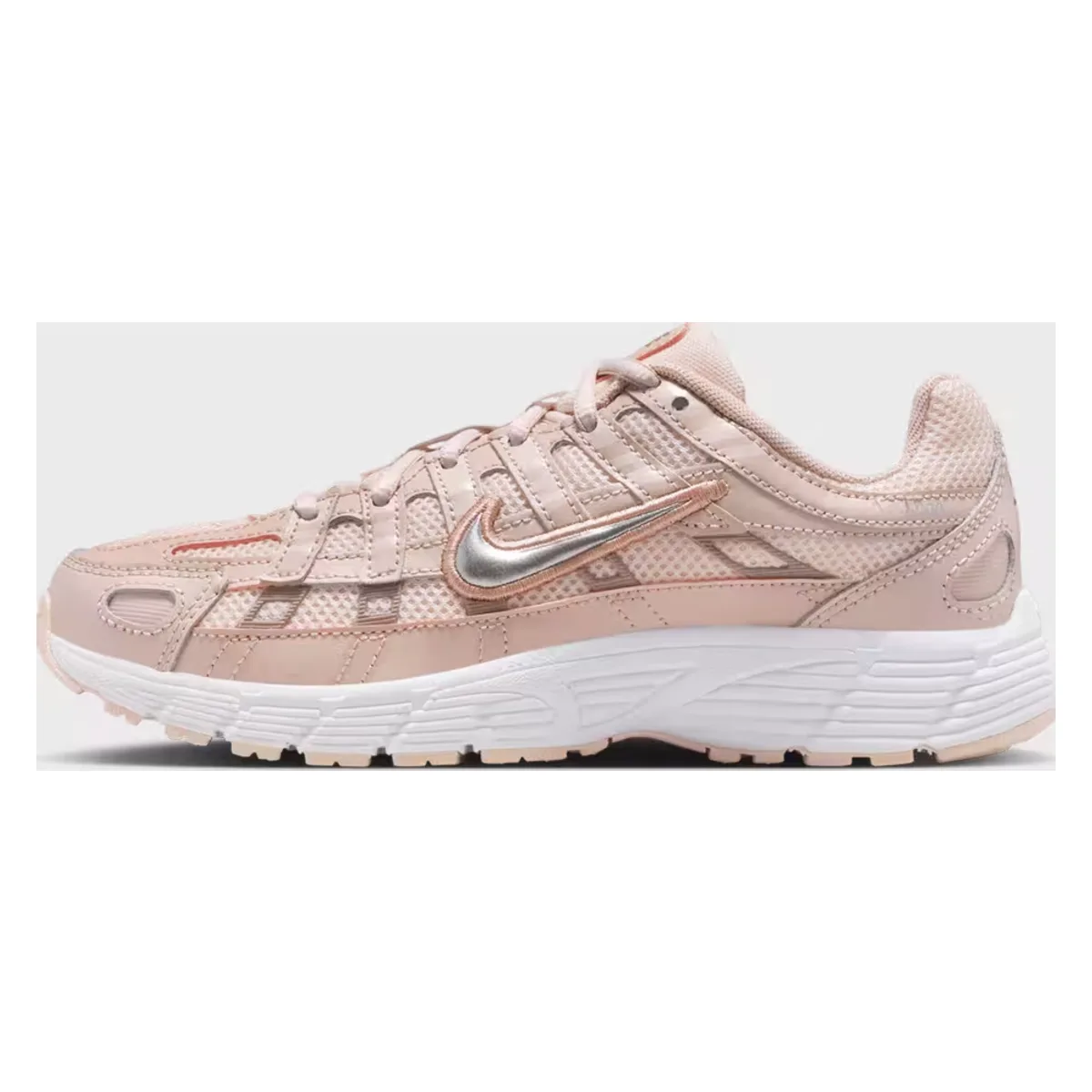 Nike P-6000 GS "Light Soft Pink Metallic Silver"