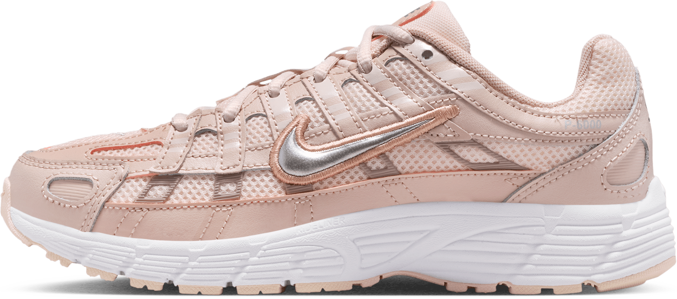 Nike P-6000 GS "Light Soft Pink Metallic Silver"