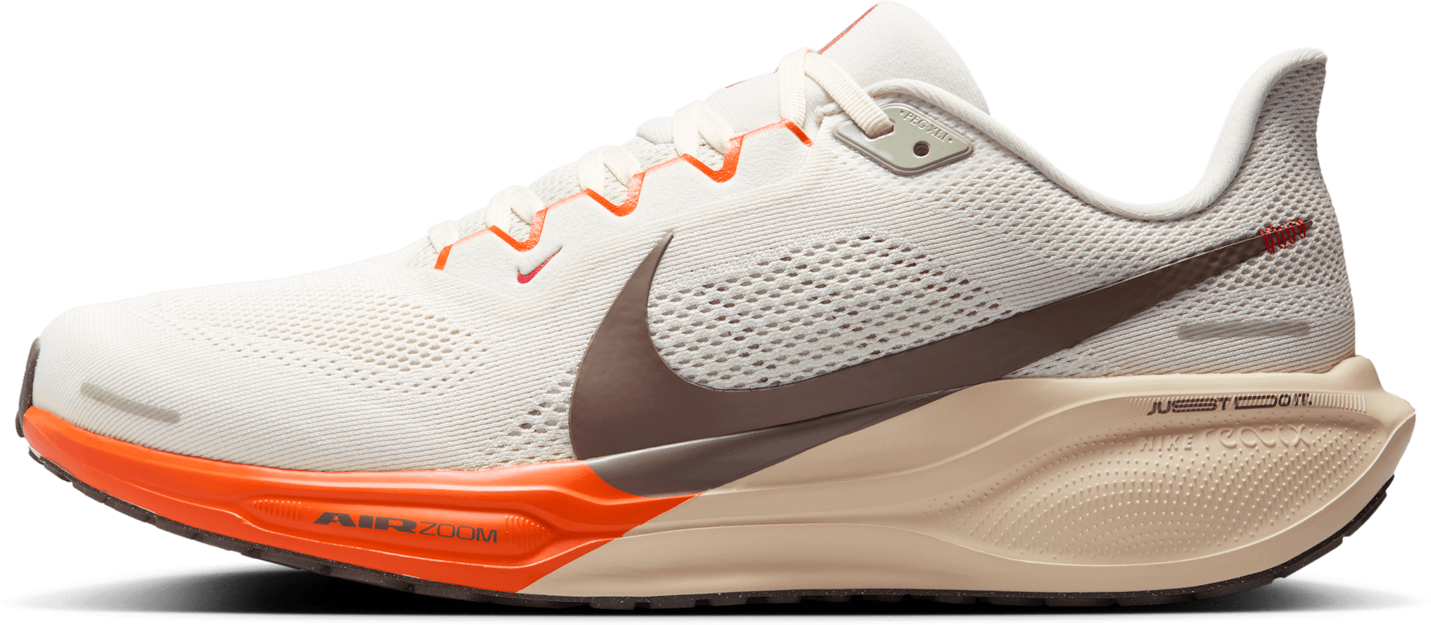 Nike Air Zoom Pegasus 41 Sail Light Khaki Safety Orange