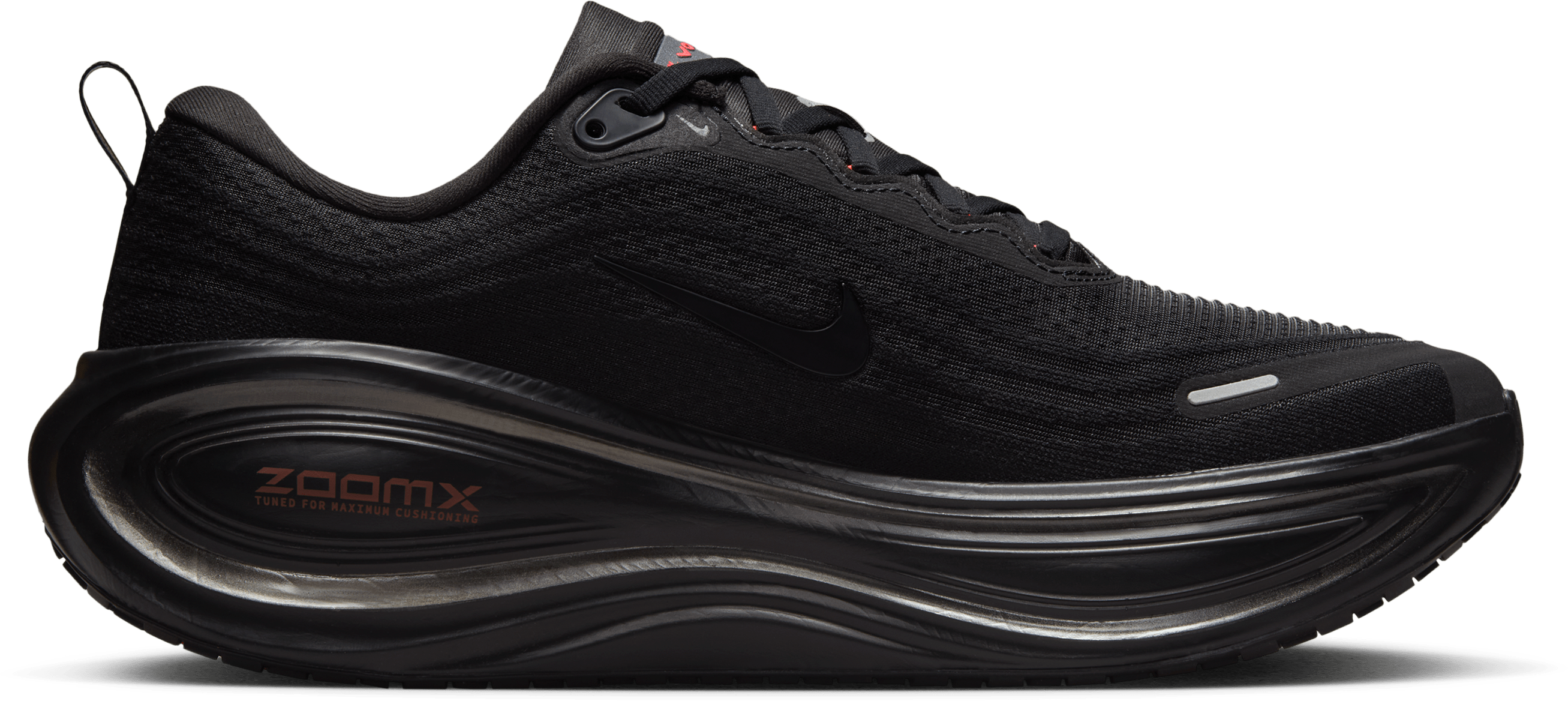 Nike Vomero Plus "Black Bright Crimson"