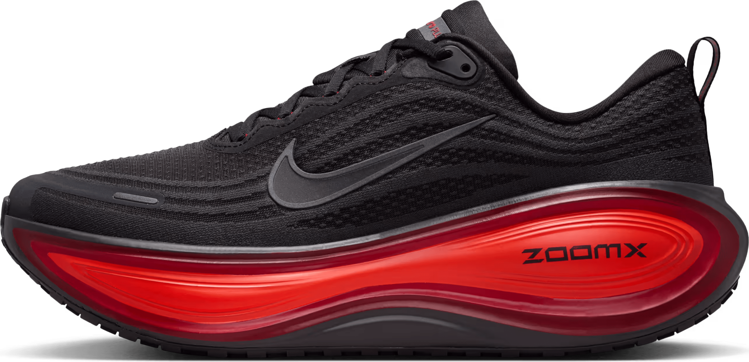 Nike Vomero Plus "Black Bright Crimson"