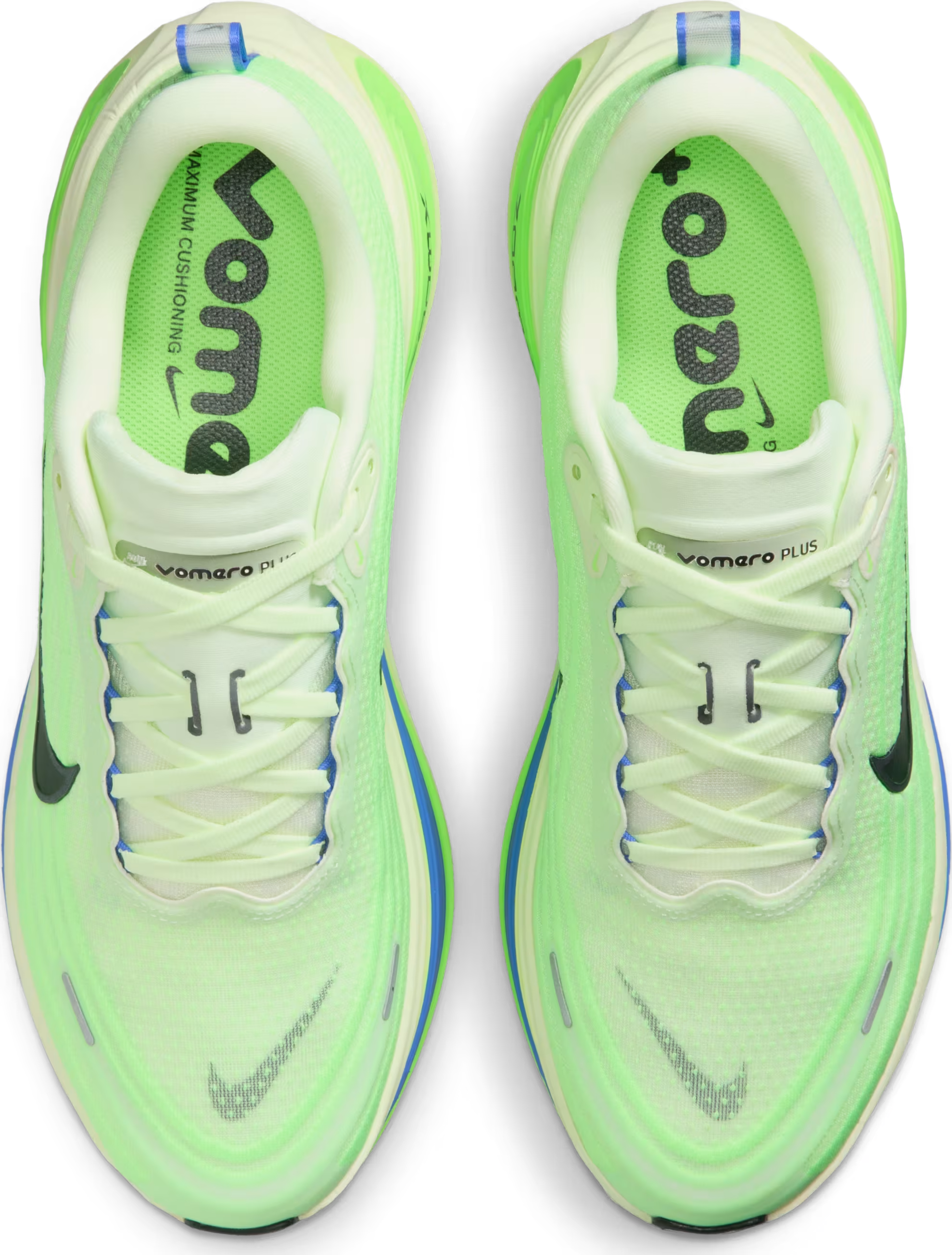 Nike Vomero Plus Volt Tint Lime Blast Sapphire