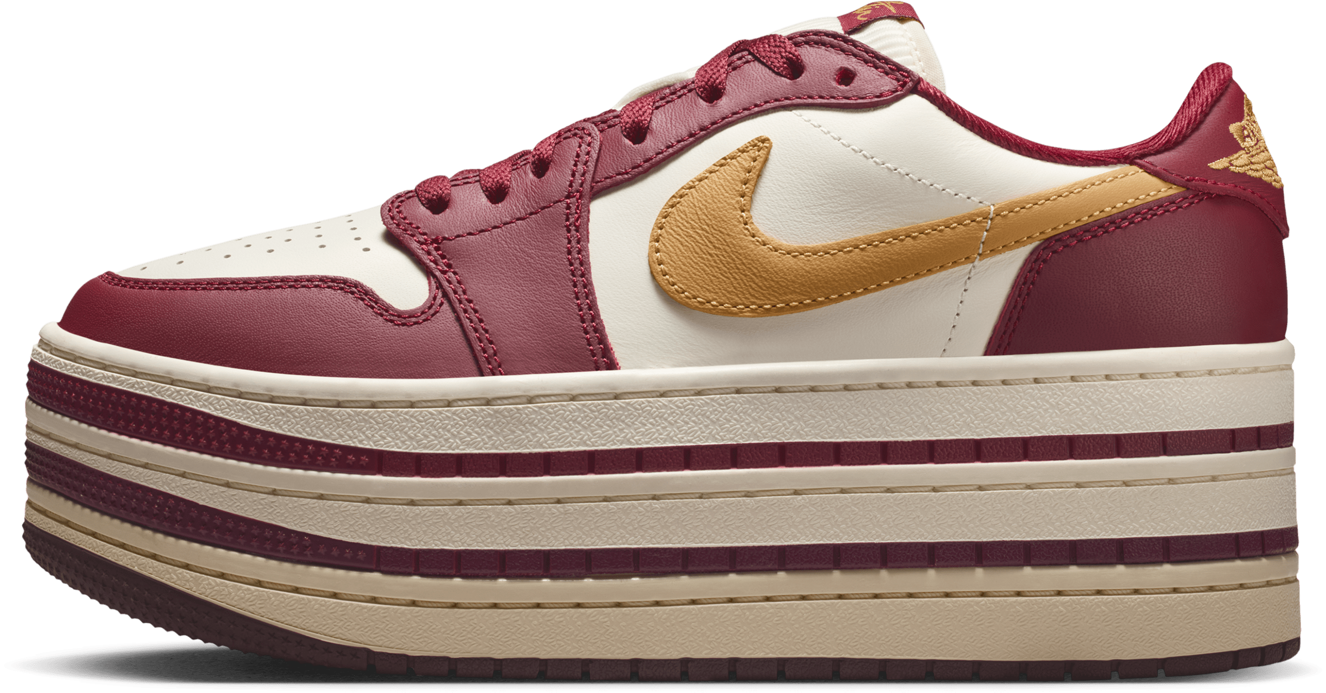 Air Jordan 1 Triple Stack Wmns "Sanded Gold"