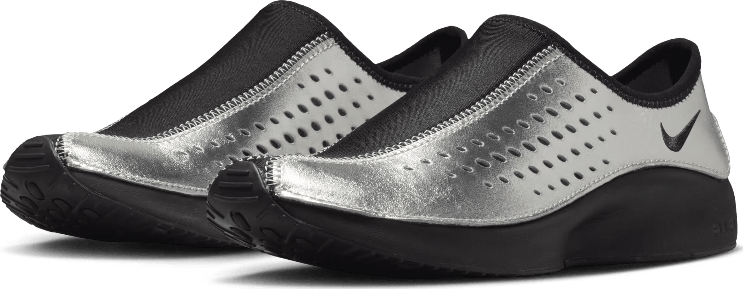 Nike Air Superfly Moc Metallic Silver Black (Women's)