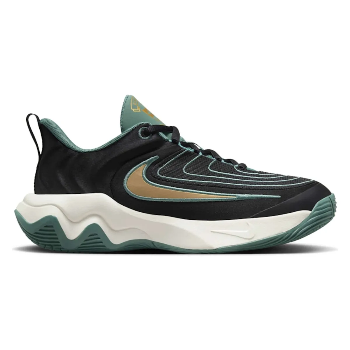 Nike Giannis Immortality 4 Black Bicoastal Pale Ivory Metallic Gold (GS)