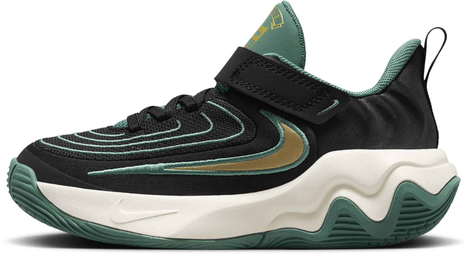 Nike Giannis Immortality 4 Black Bicoastal Pale Ivory Metallic Gold (PS)