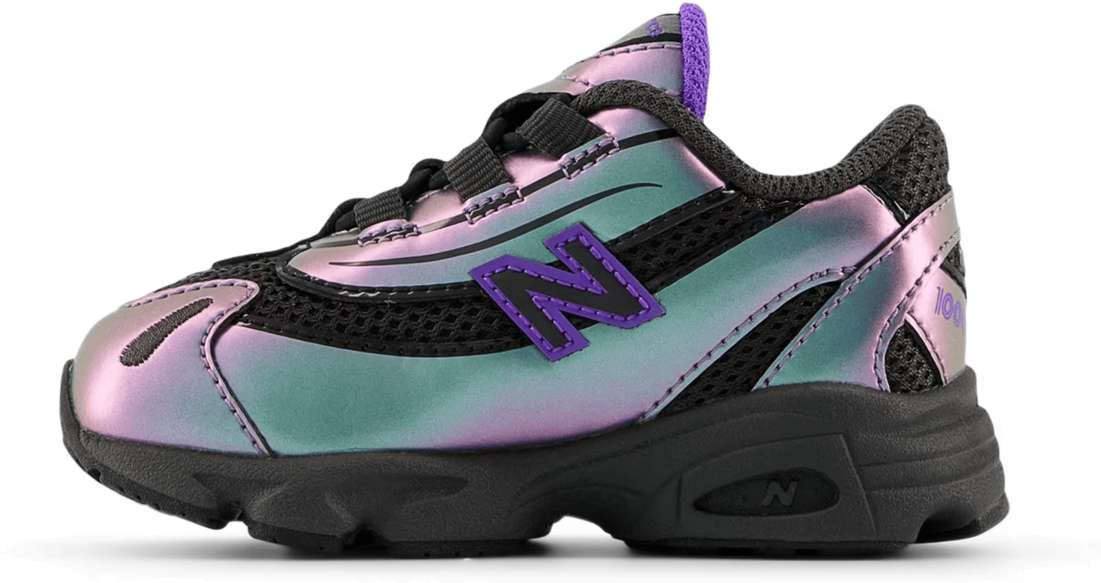 New Balance 1000 Bungee Lace TD "Faded Black Electric Indigo"