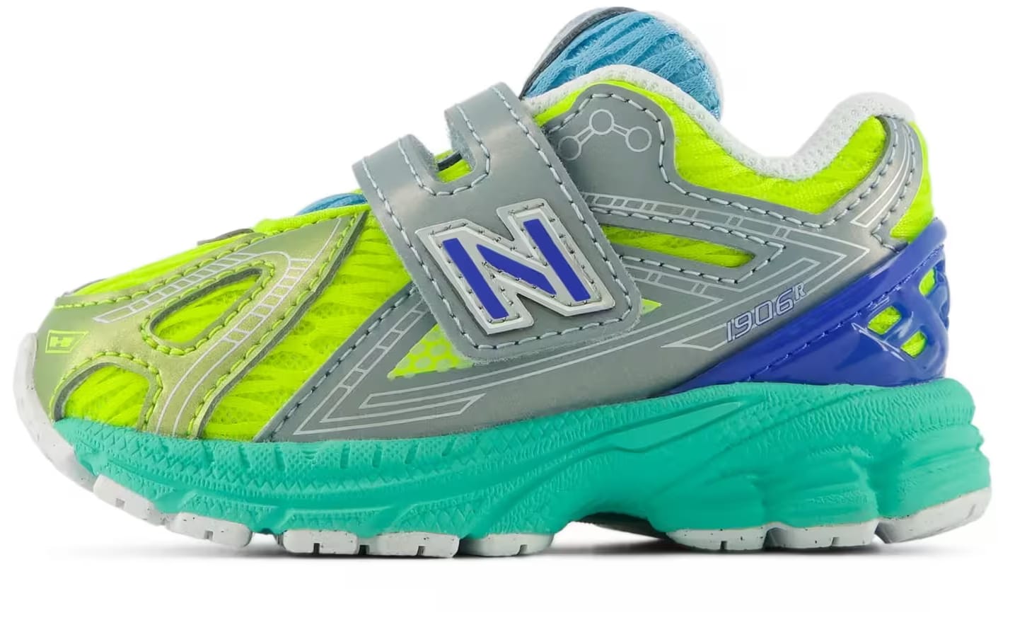 New Balance 1906 Hook & Loop TD "Neon Blue"