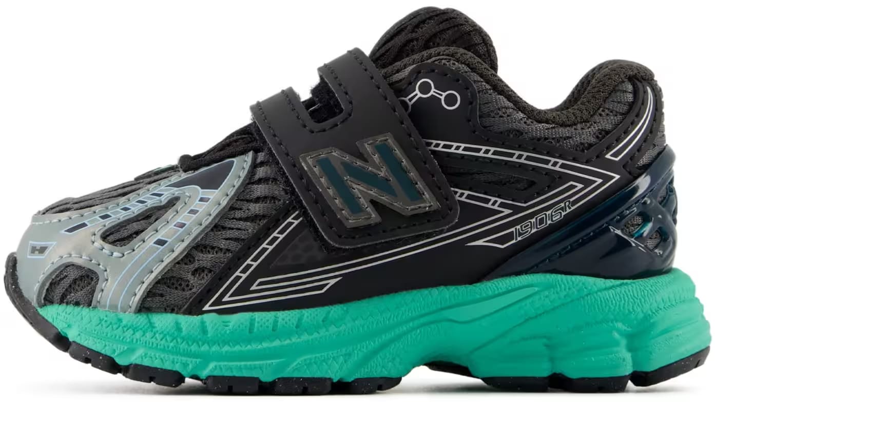 New Balance 1906 Hook & Loop TD "Black Metallic Deep End"