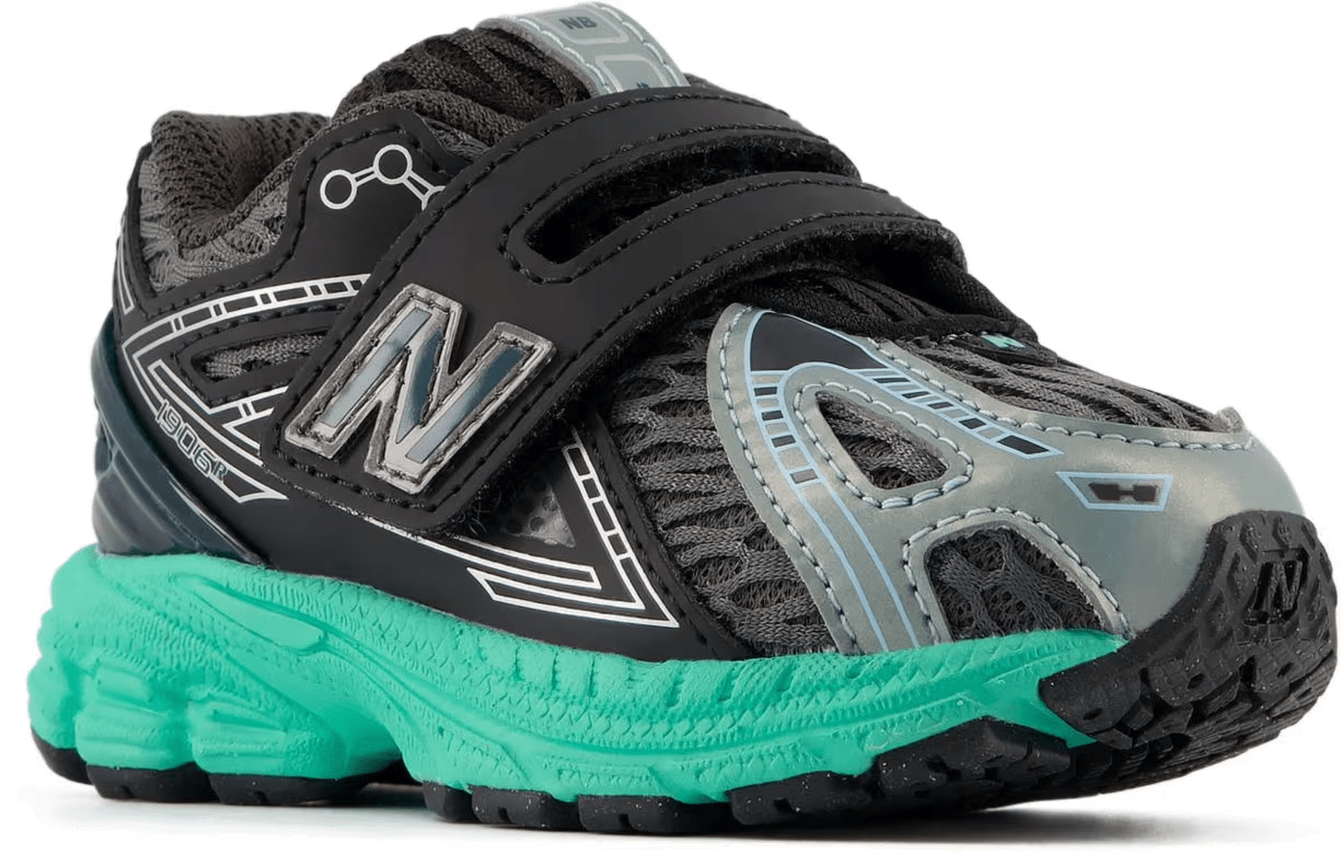 New Balance 1906 Hook & Loop TD "Black Metallic Deep End"
