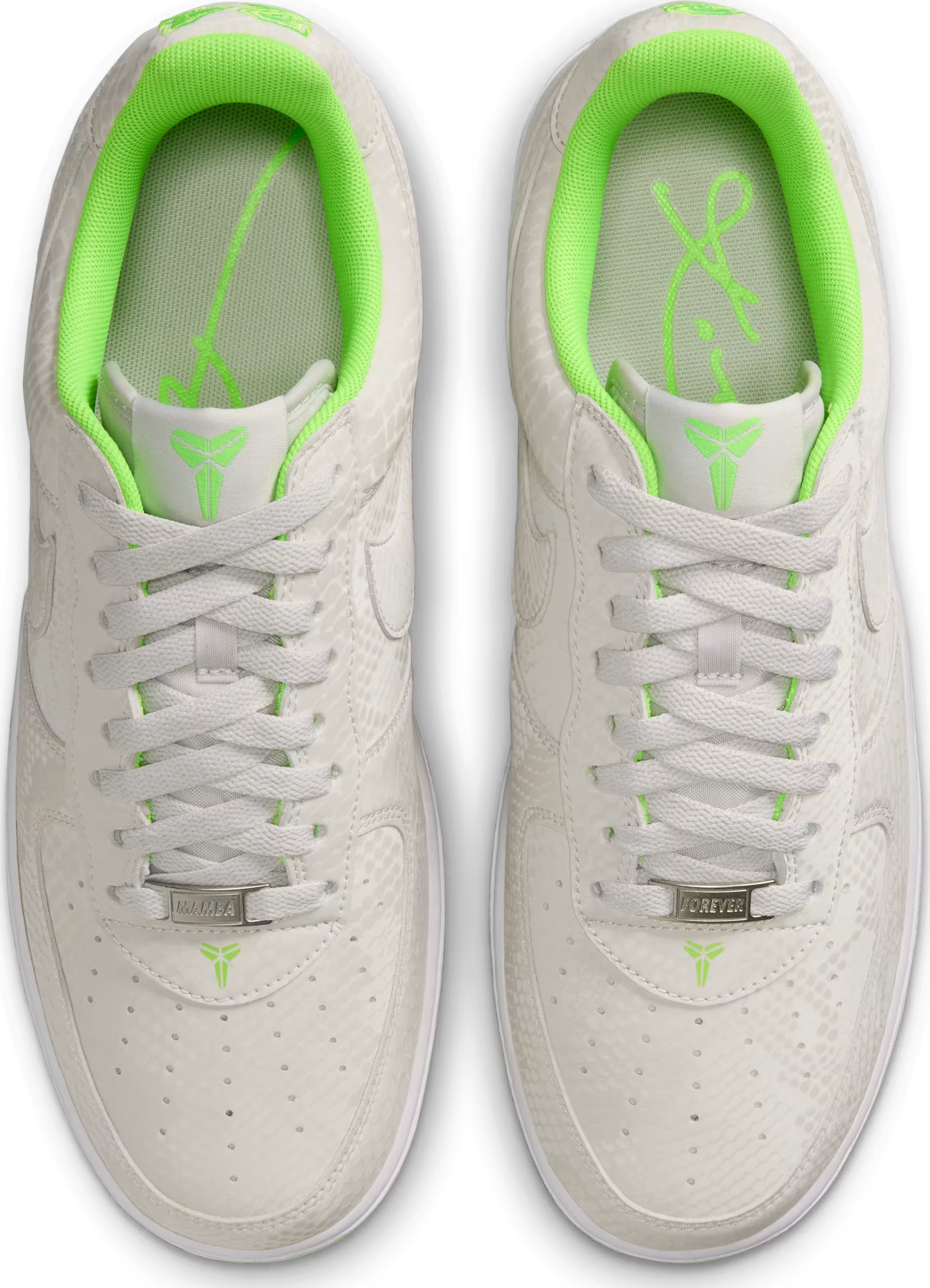 Kobe x Nike Air Force 1 Low "Vast Grey Electric Green"