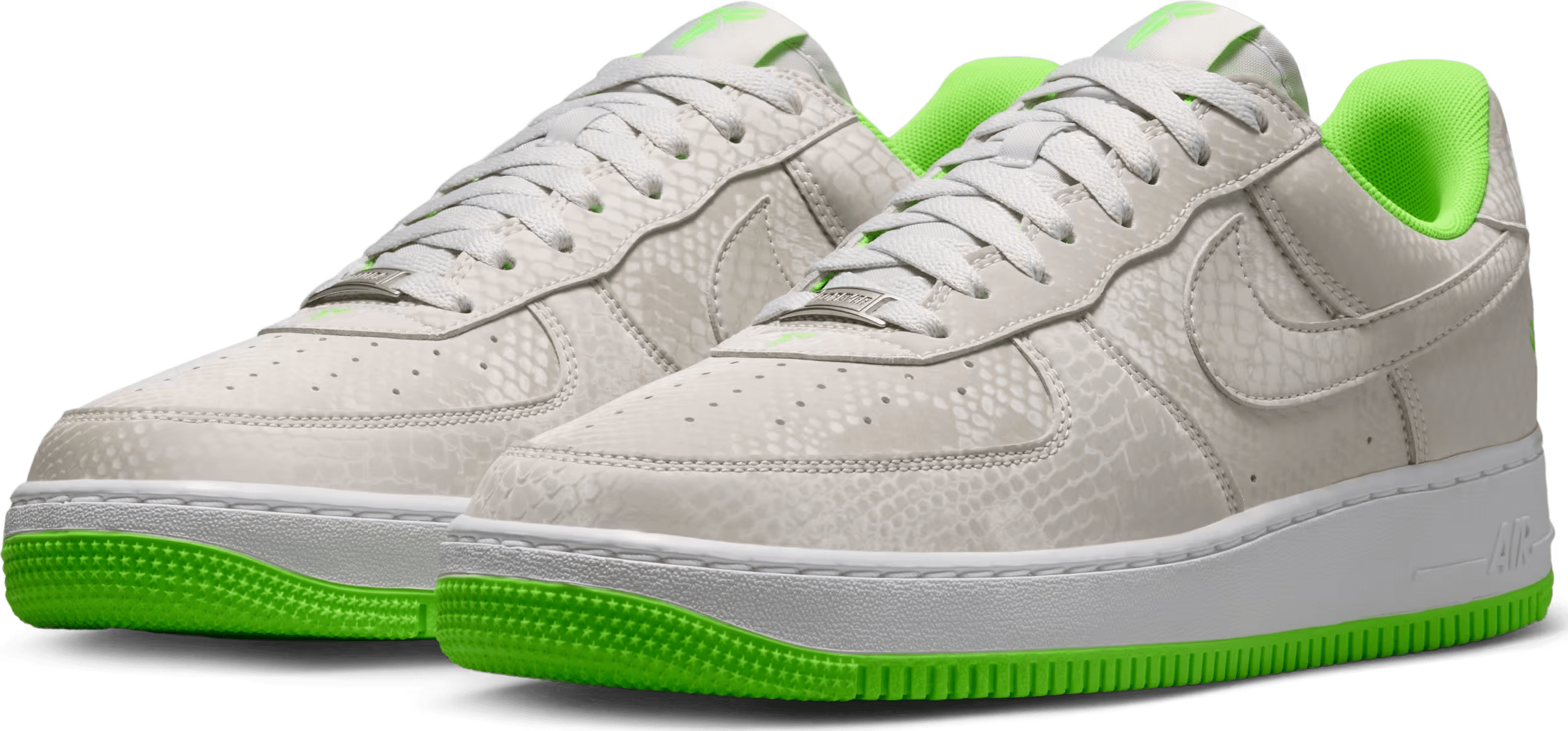 Kobe x Nike Air Force 1 Low "Vast Grey Electric Green"