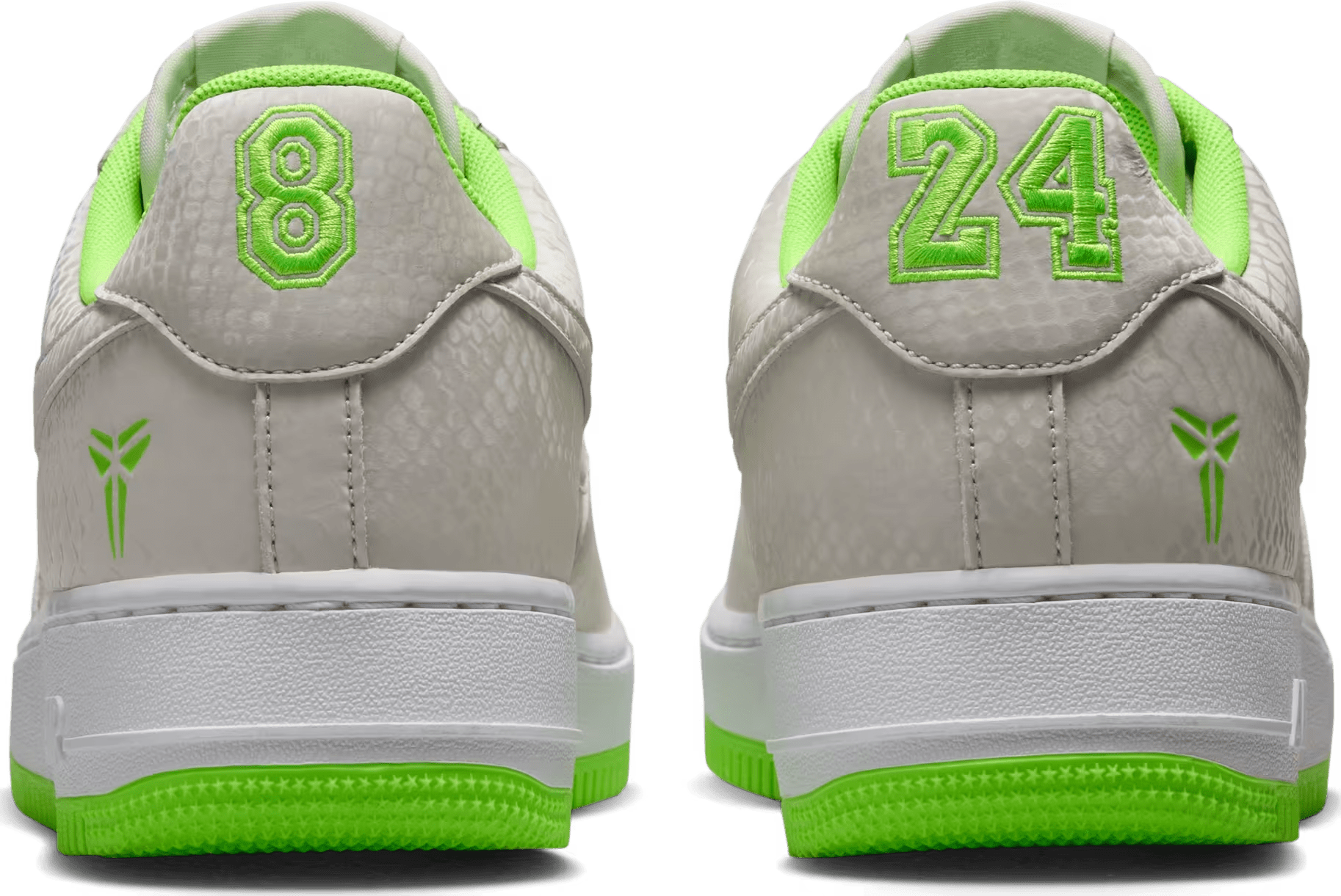 Kobe x Nike Air Force 1 Low "Vast Grey Electric Green"