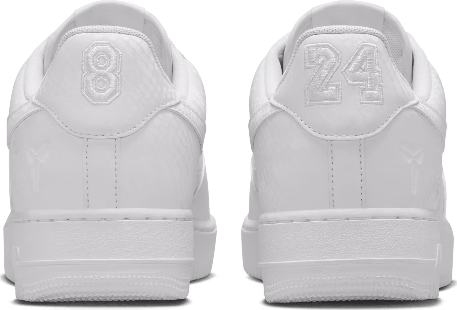 Kobe Bryant x Nike Air Force 1 Low "Triple White"