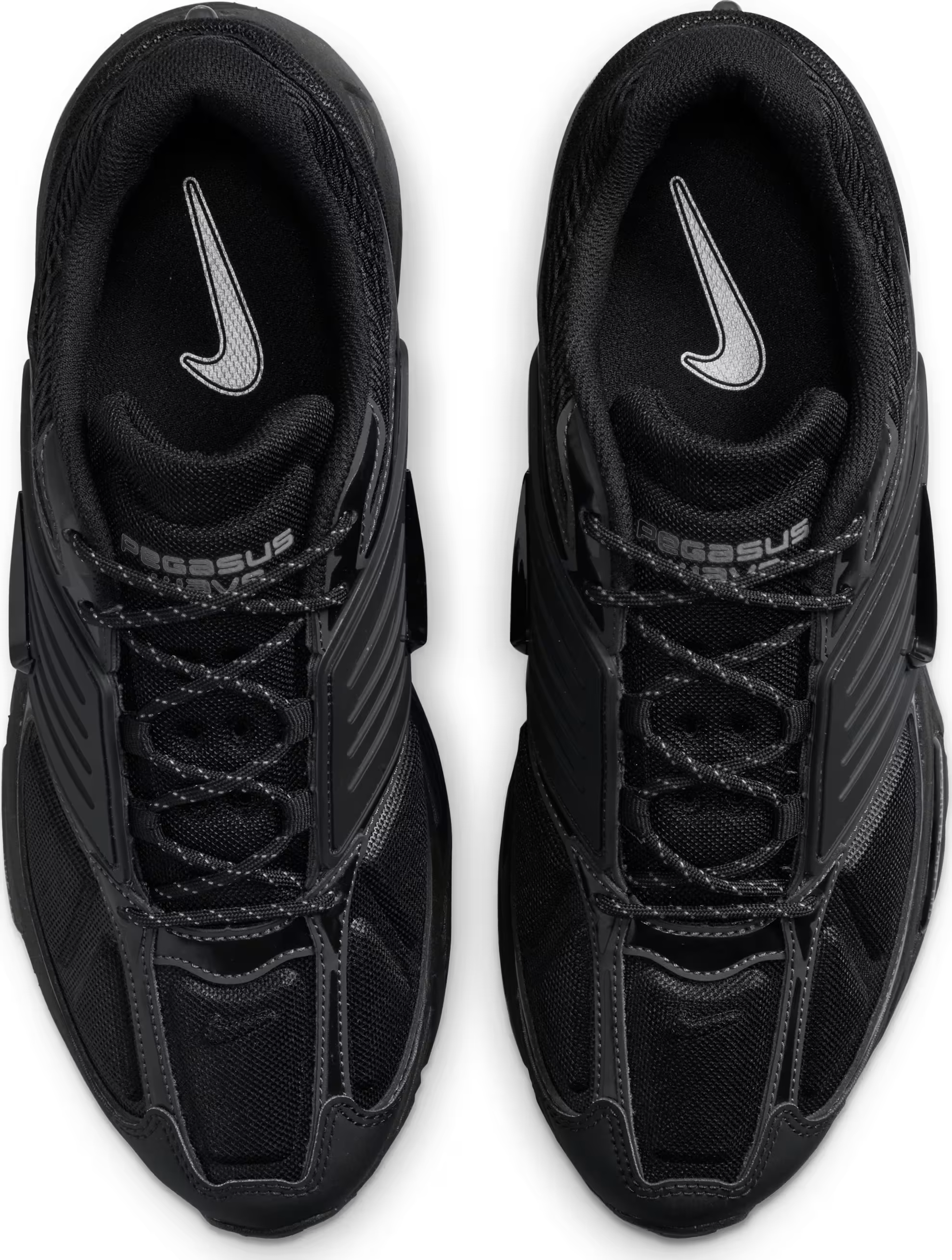 Nike Air Pegasus Wave "Black and Metallic Silver"