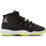 Jordan 11 Retro Black Barely Volt (GS)