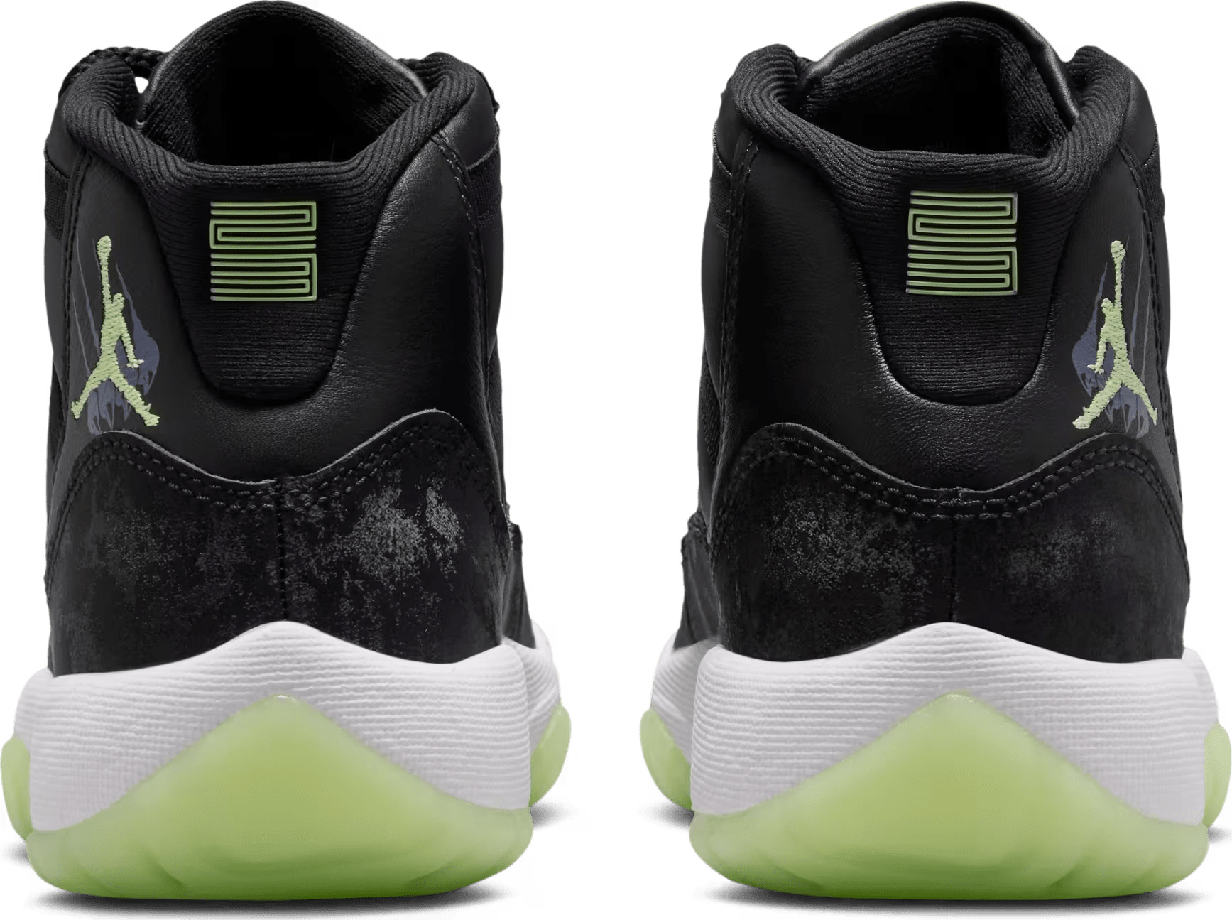 Jordan 11 Retro Black Barely Volt (GS)