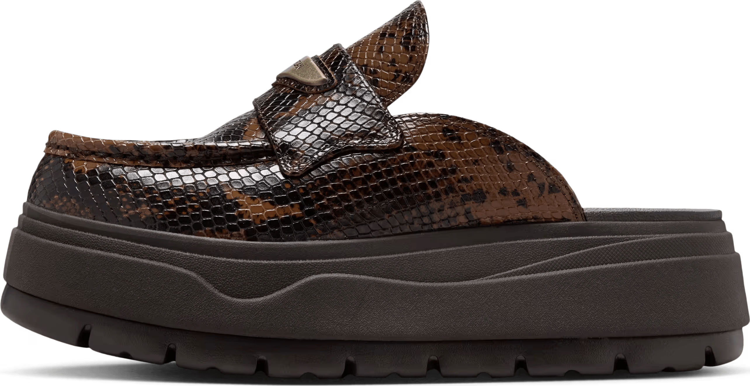 Air Jordan Mule SE "Croc Velvet Brown"