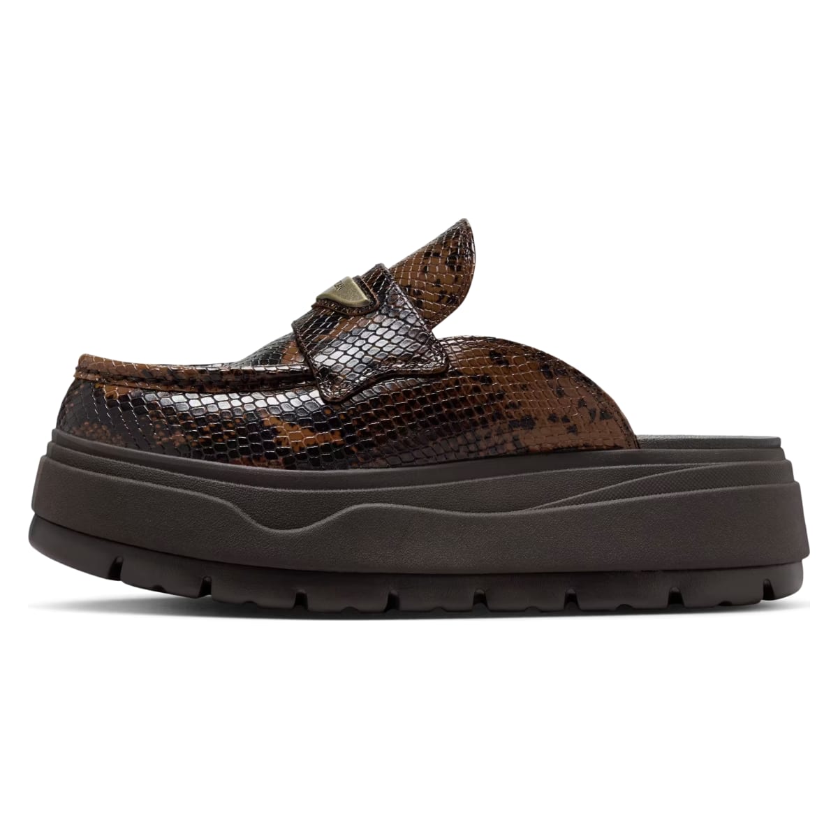 Air Jordan Mule SE "Croc Velvet Brown"