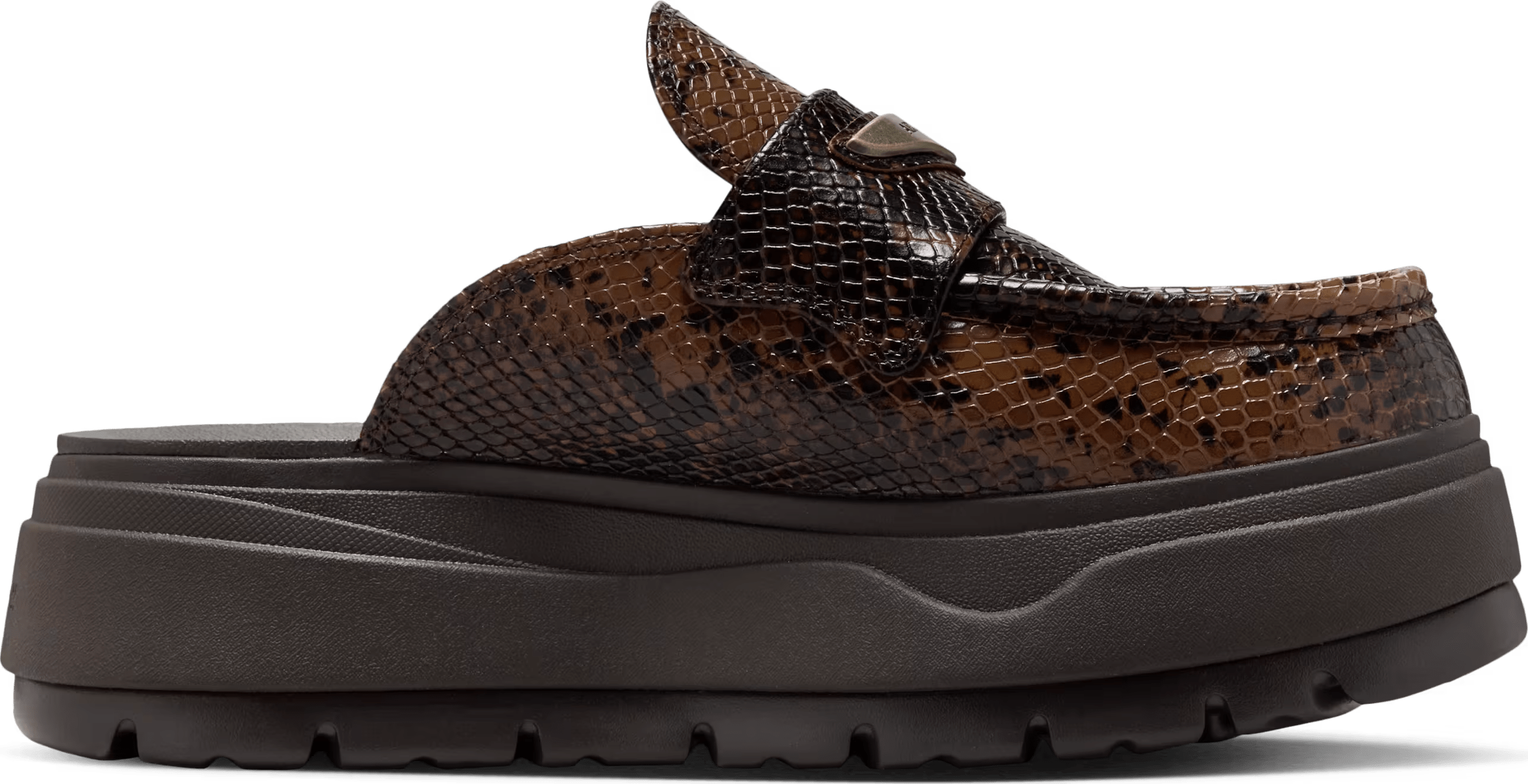Air Jordan Mule SE "Croc Velvet Brown"