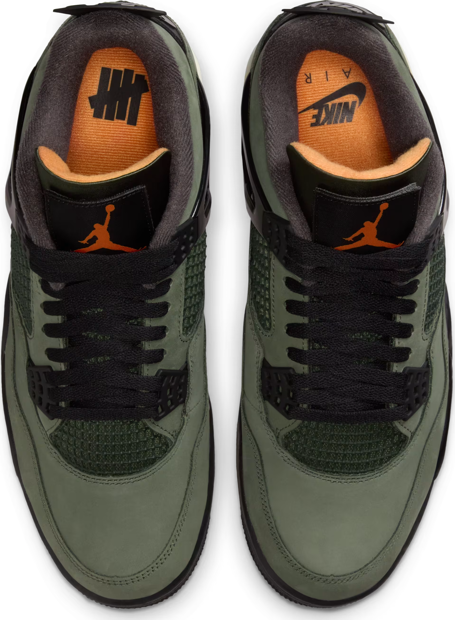 Undefeated x Air Jordan 4 "Deep Green"