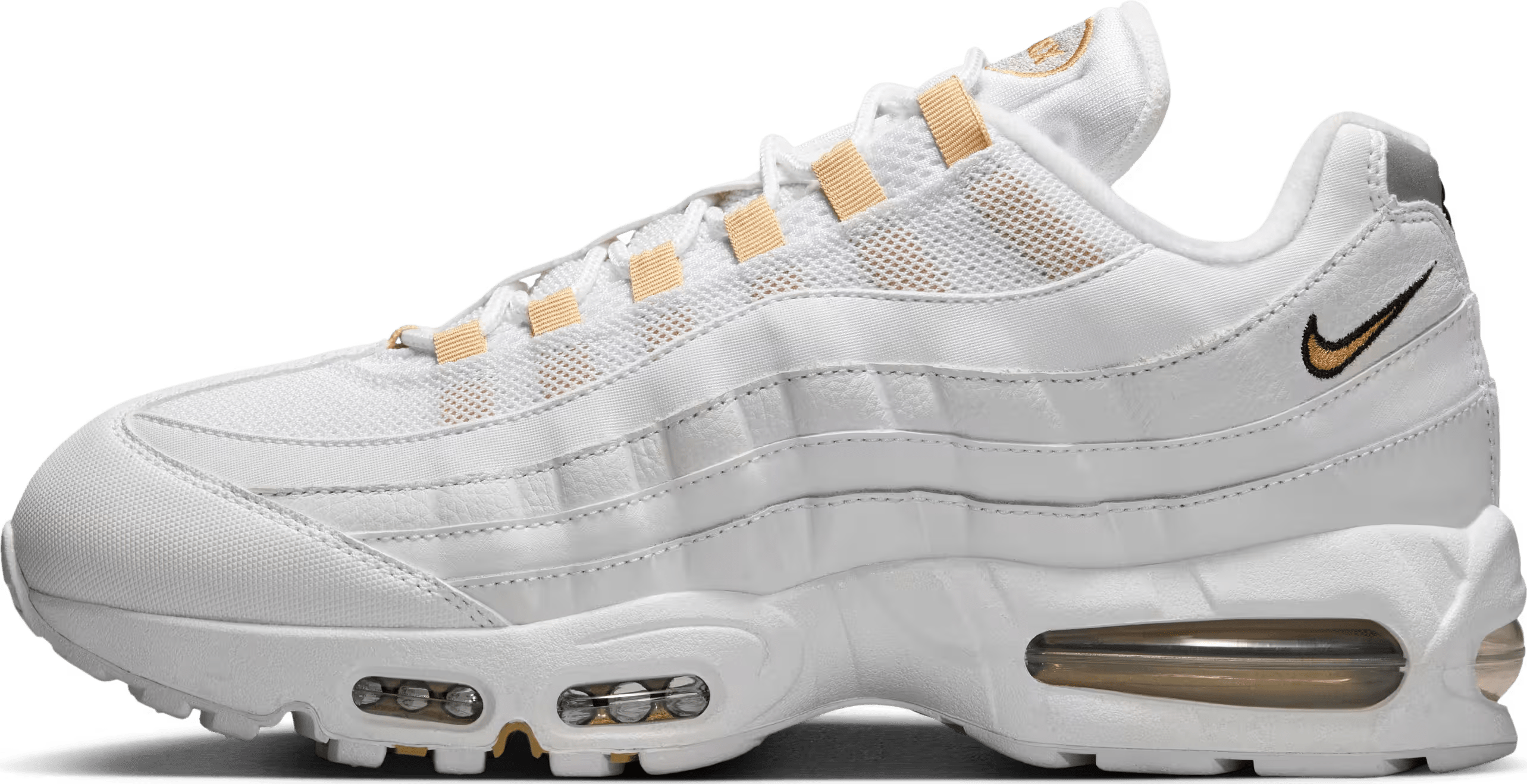 Nike Air Max 95 OG Big Bubble White Team Gold
