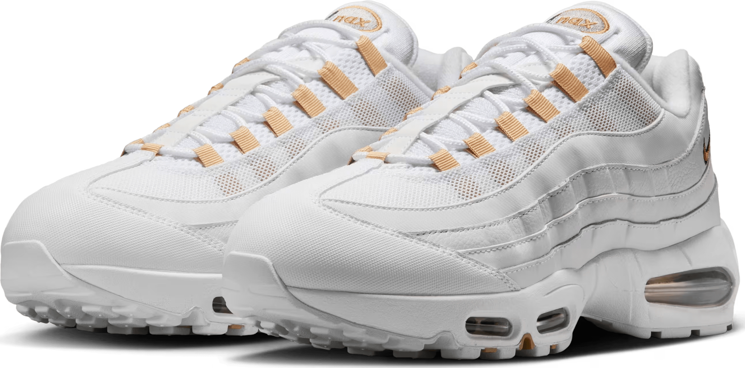 Nike Air Max 95 OG Big Bubble White Team Gold