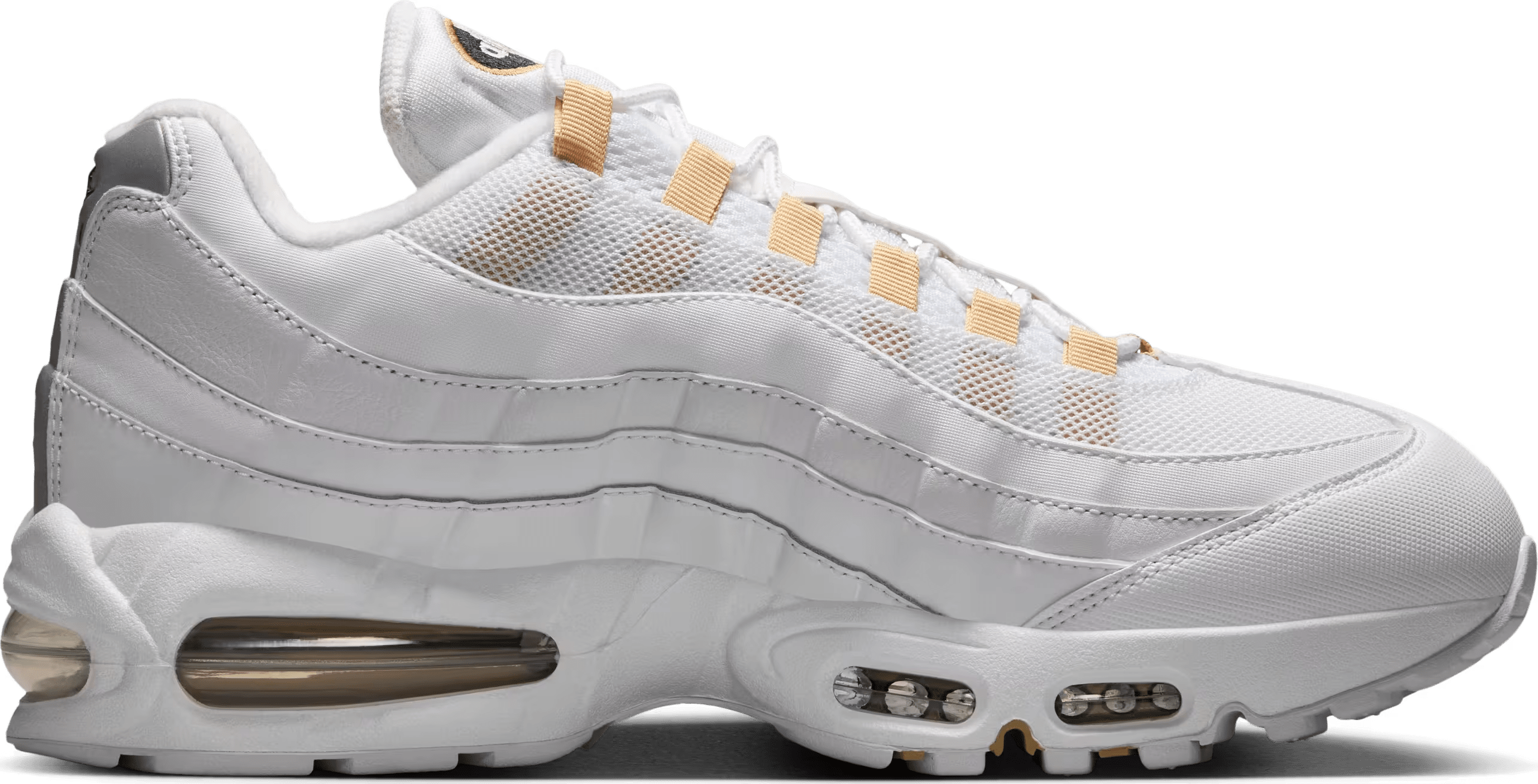 Nike Air Max 95 OG Big Bubble White Team Gold
