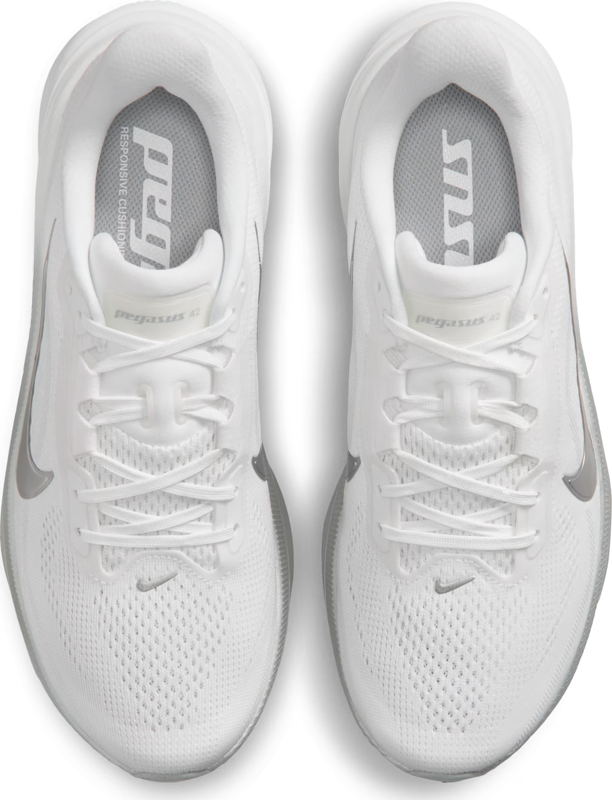 Nike Pegasus 42 Wmns "White Metallic Silver"