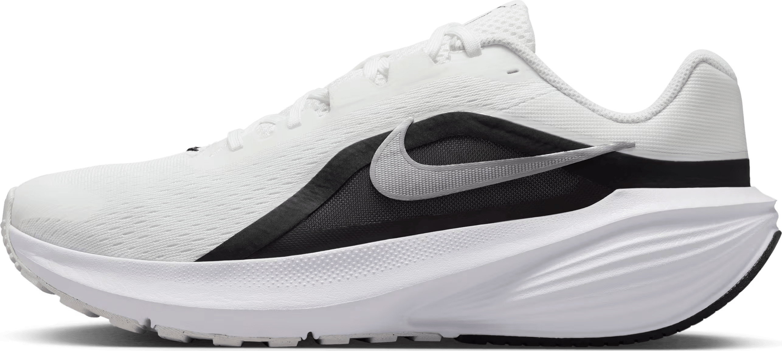 Nike Downshifter 14 Summit White Black Metallic Silver