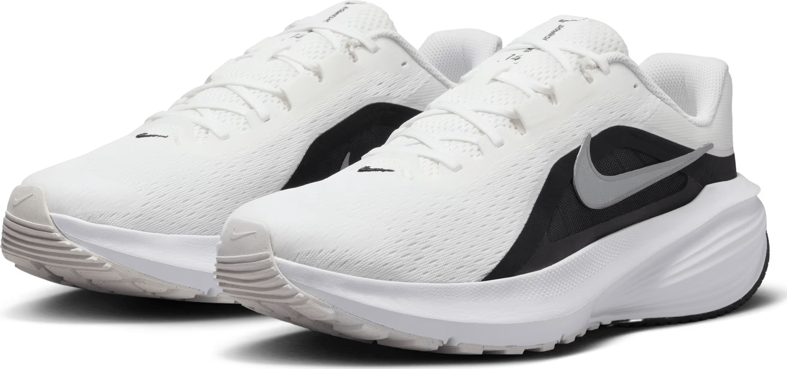 Nike Downshifter 14 Summit White Black Metallic Silver