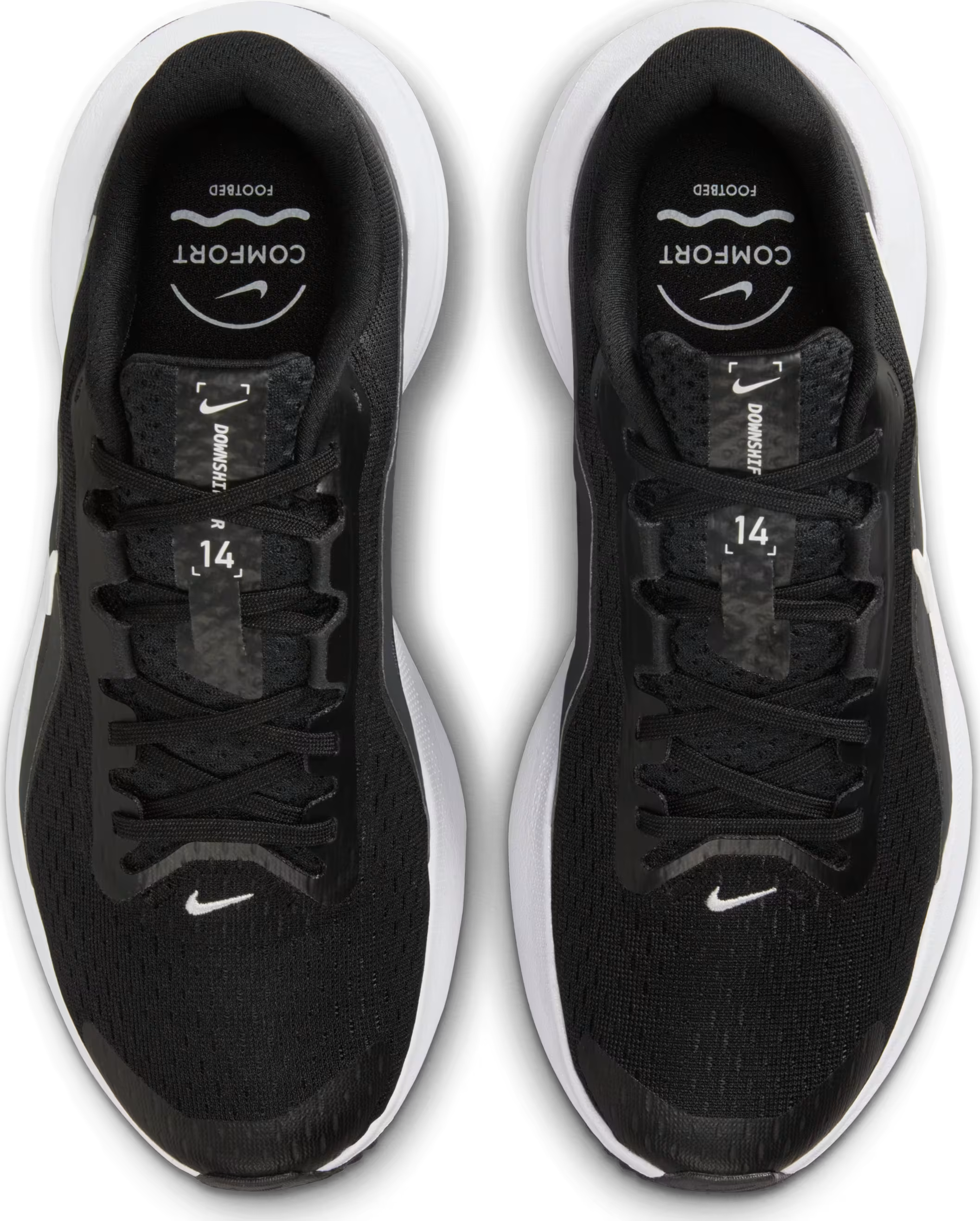 Nike Downshifter 14 Black White (Women's)