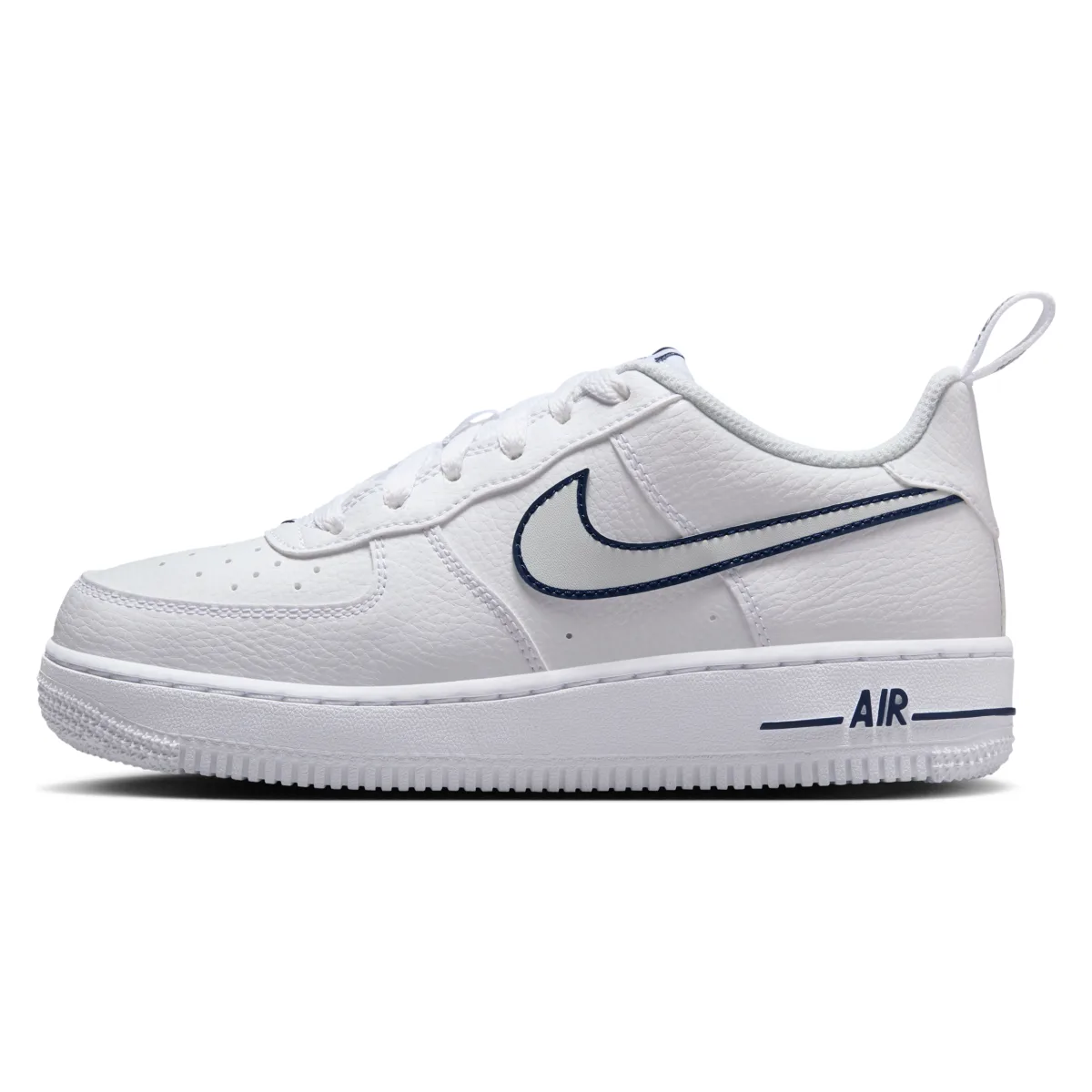 Nike Air Force 1 LV8 GS "White Midnight Navy"