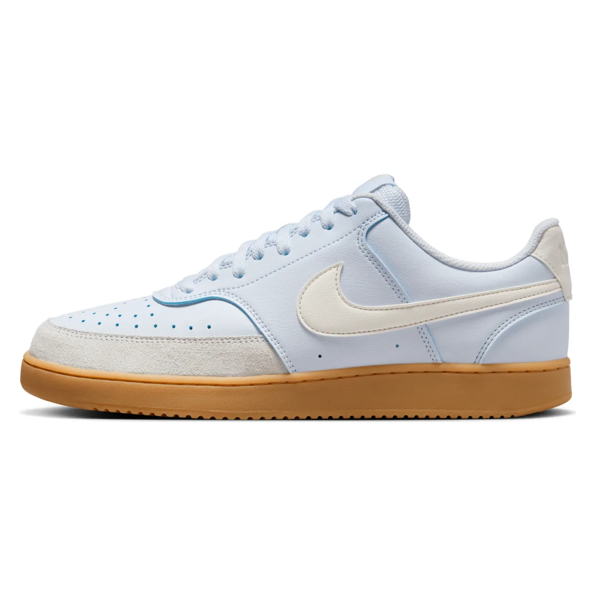 Nike Court Vision Low Football Grey Gum Light Brown Pale Ivory