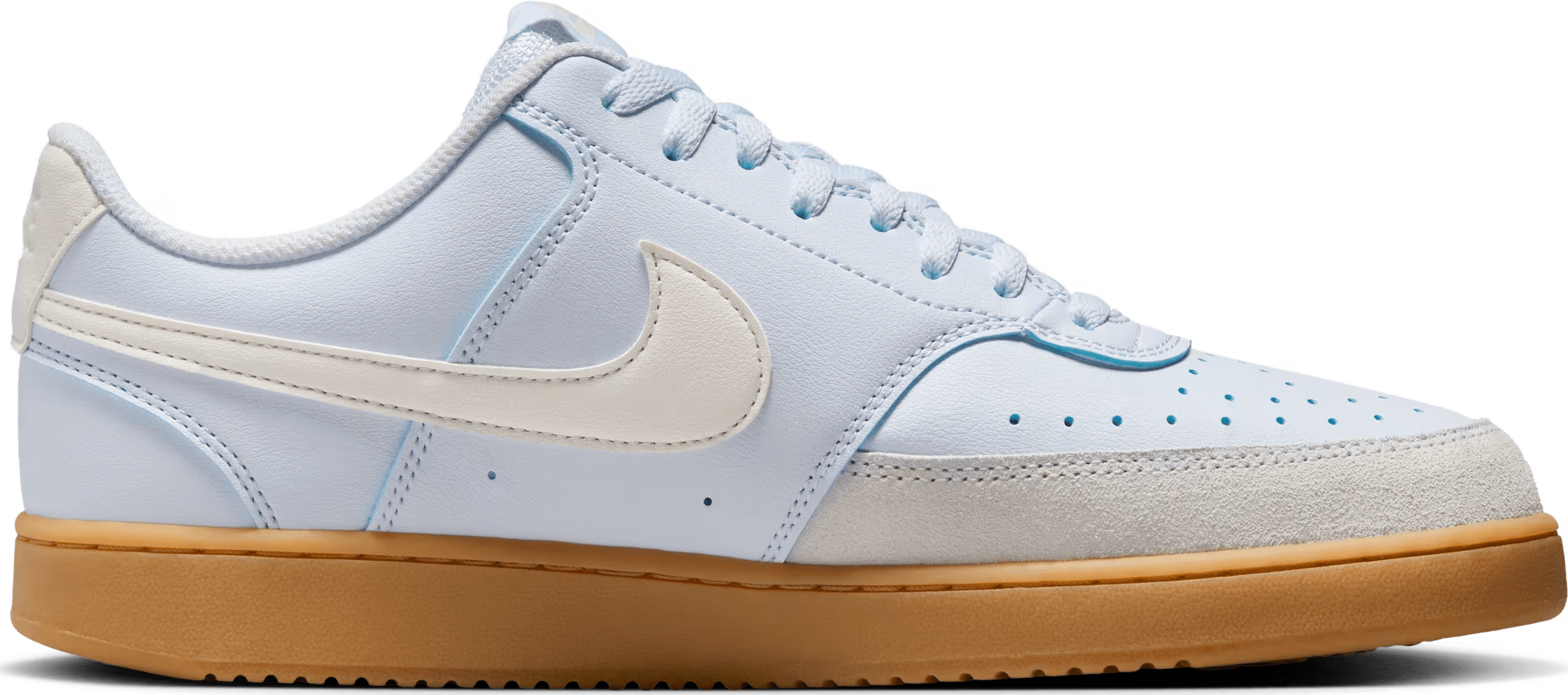 Nike Court Vision Low Football Grey Gum Light Brown Pale Ivory