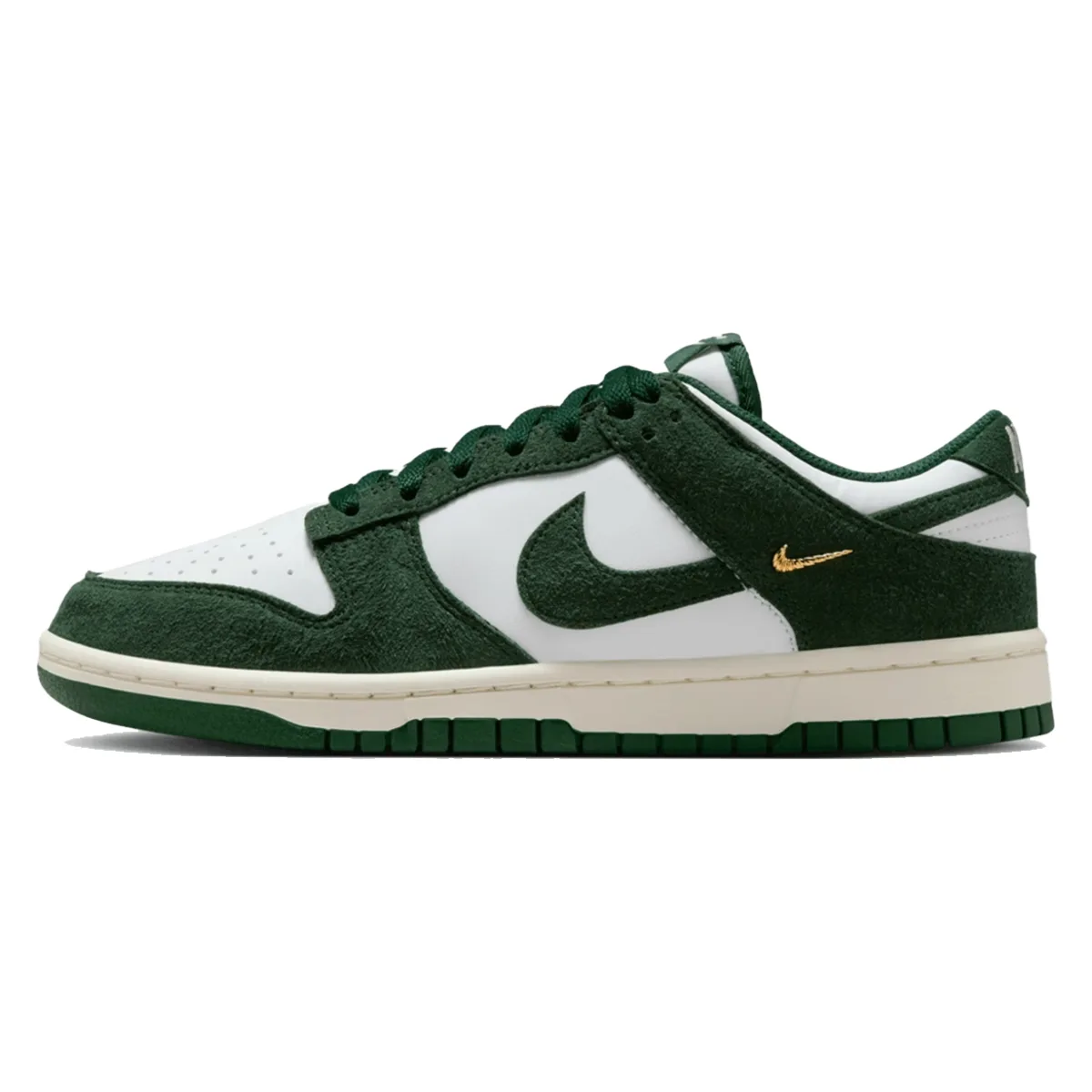 Nike Dunk Low Mini Swoosh "Gorge Green Gold"