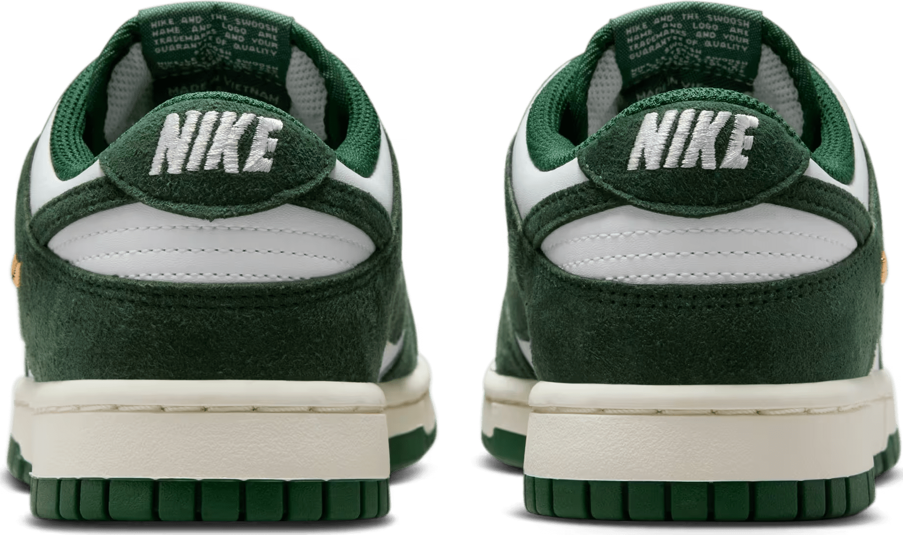 Nike Dunk Low Mini Swoosh "Gorge Green Gold"