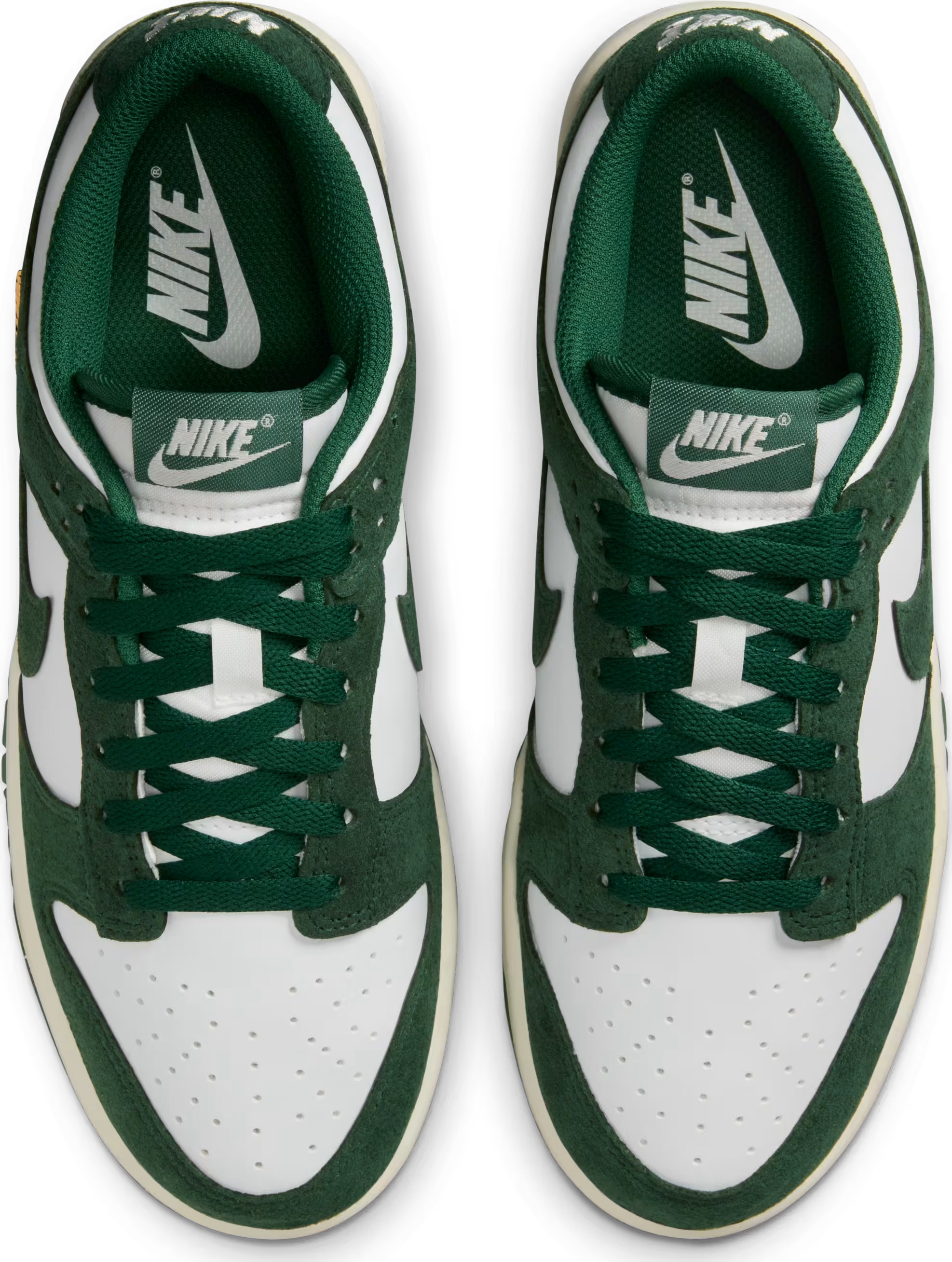 Nike Dunk Low Mini Swoosh "Gorge Green Gold"