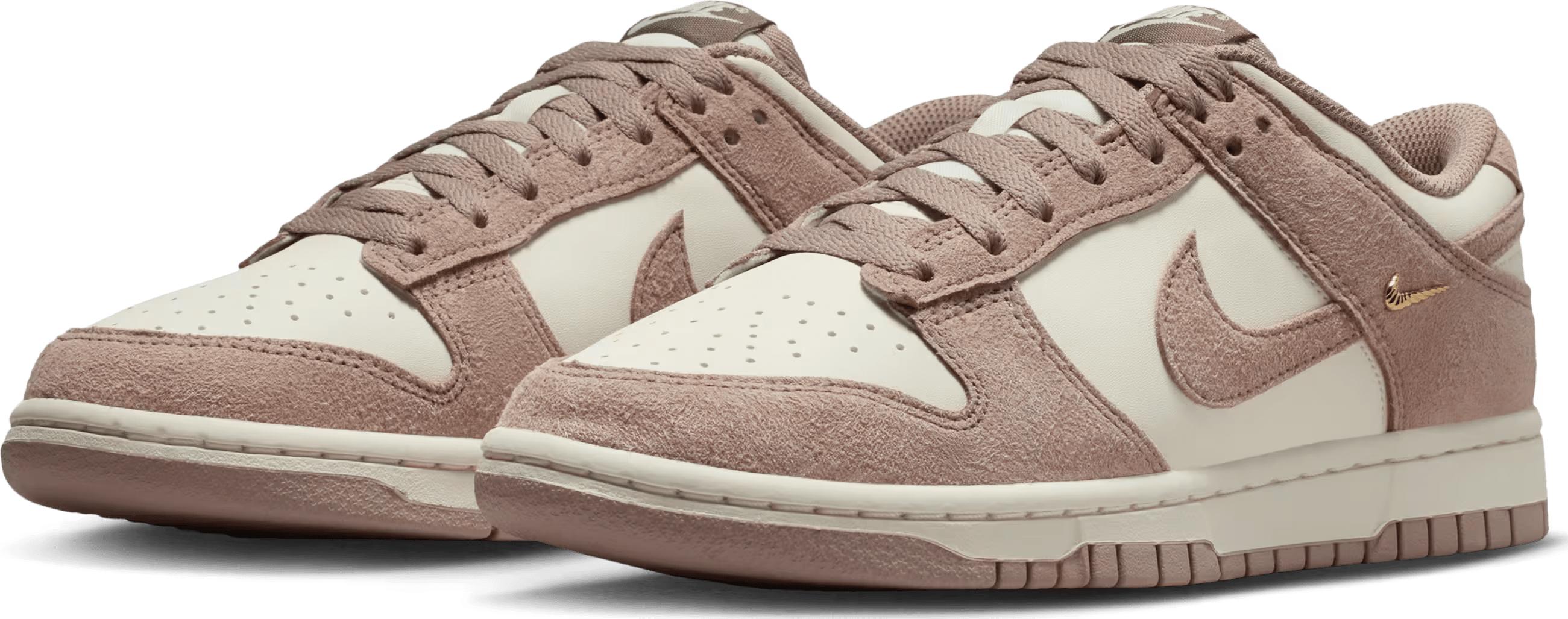 Nike Dunk Low "Malt Gold Mini Swoosh"