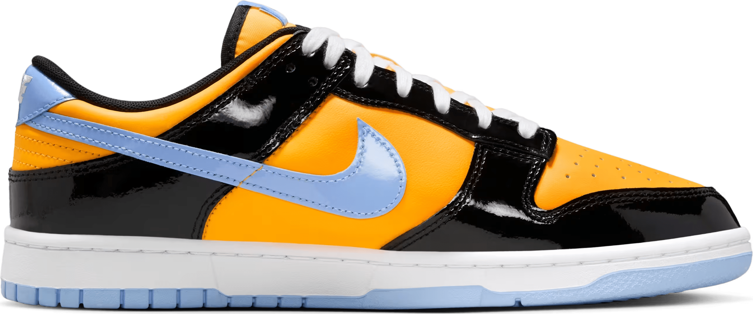 Nike Dunk Low SE Patent Leather Pack "Laser Orange"