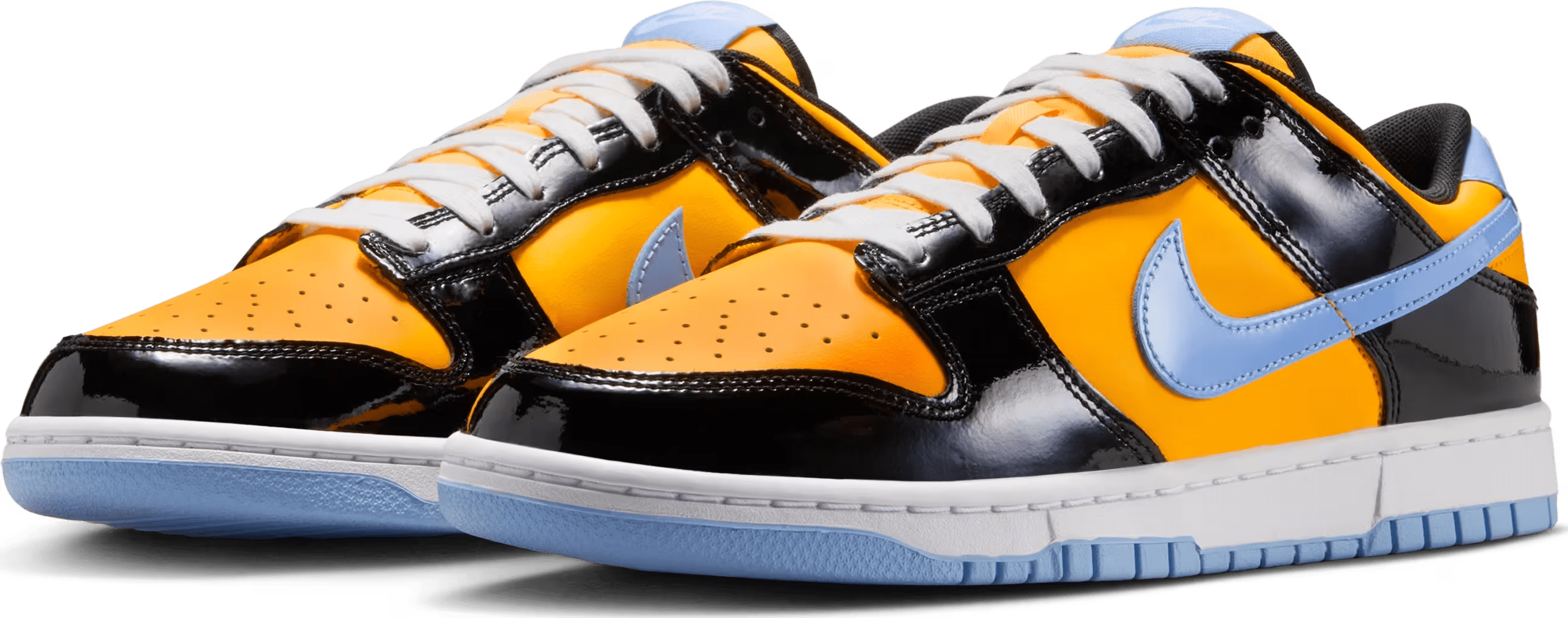 Nike Dunk Low SE Patent Leather Pack "Laser Orange"