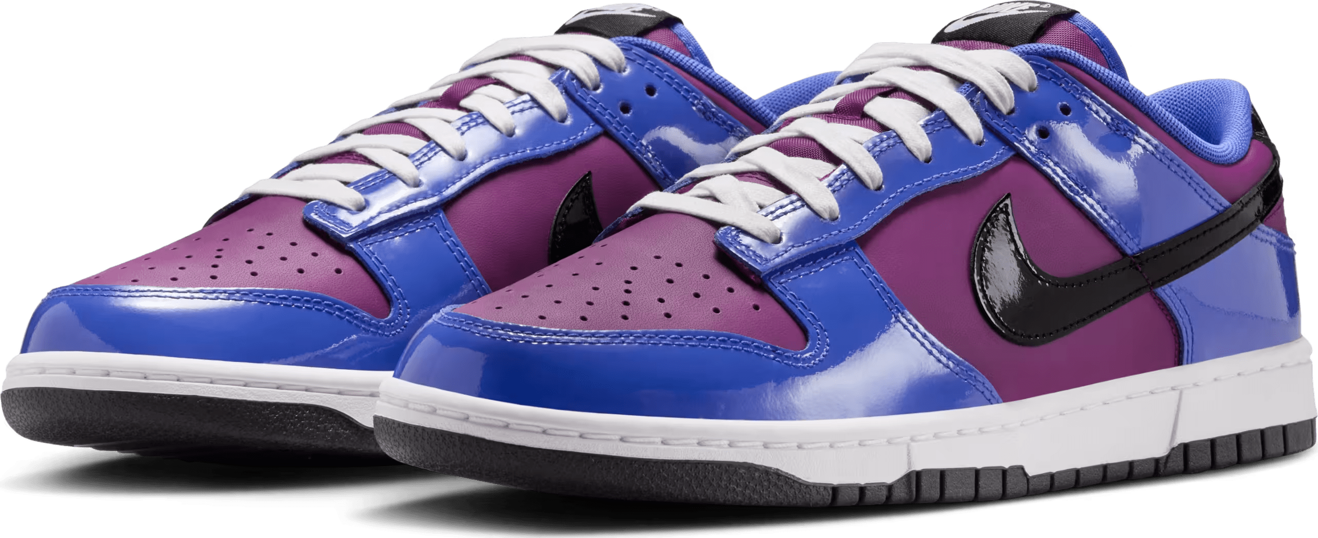 Nike Dunk Low Patent Leather Pack SE "Paramount Blue"