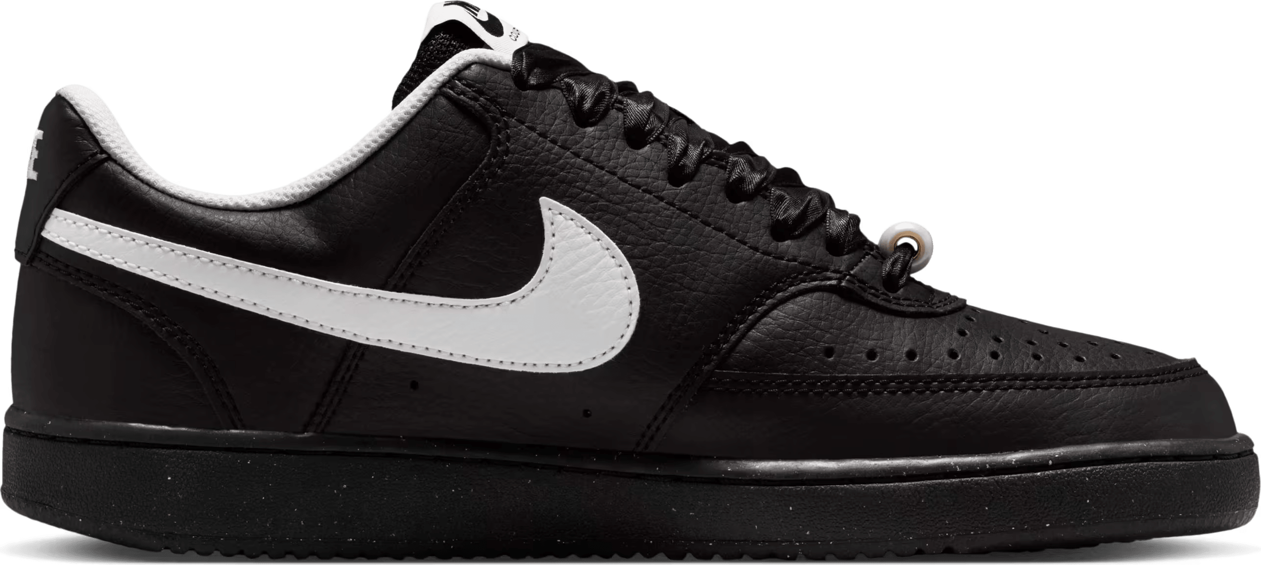 Nike Court Vision Low Wmns "Black White"