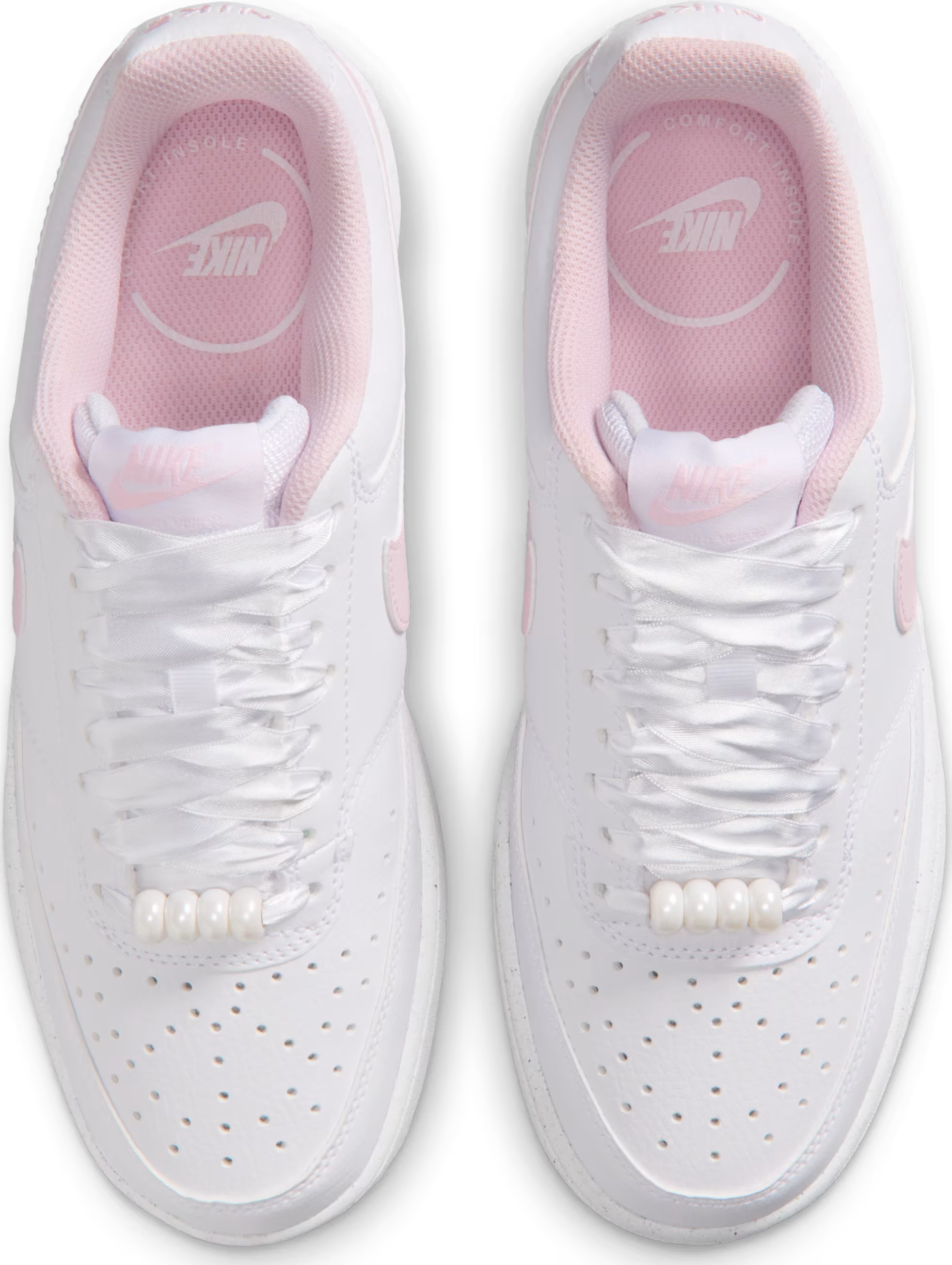 Nike Court Vision Low Wmns "White Pink Foam"