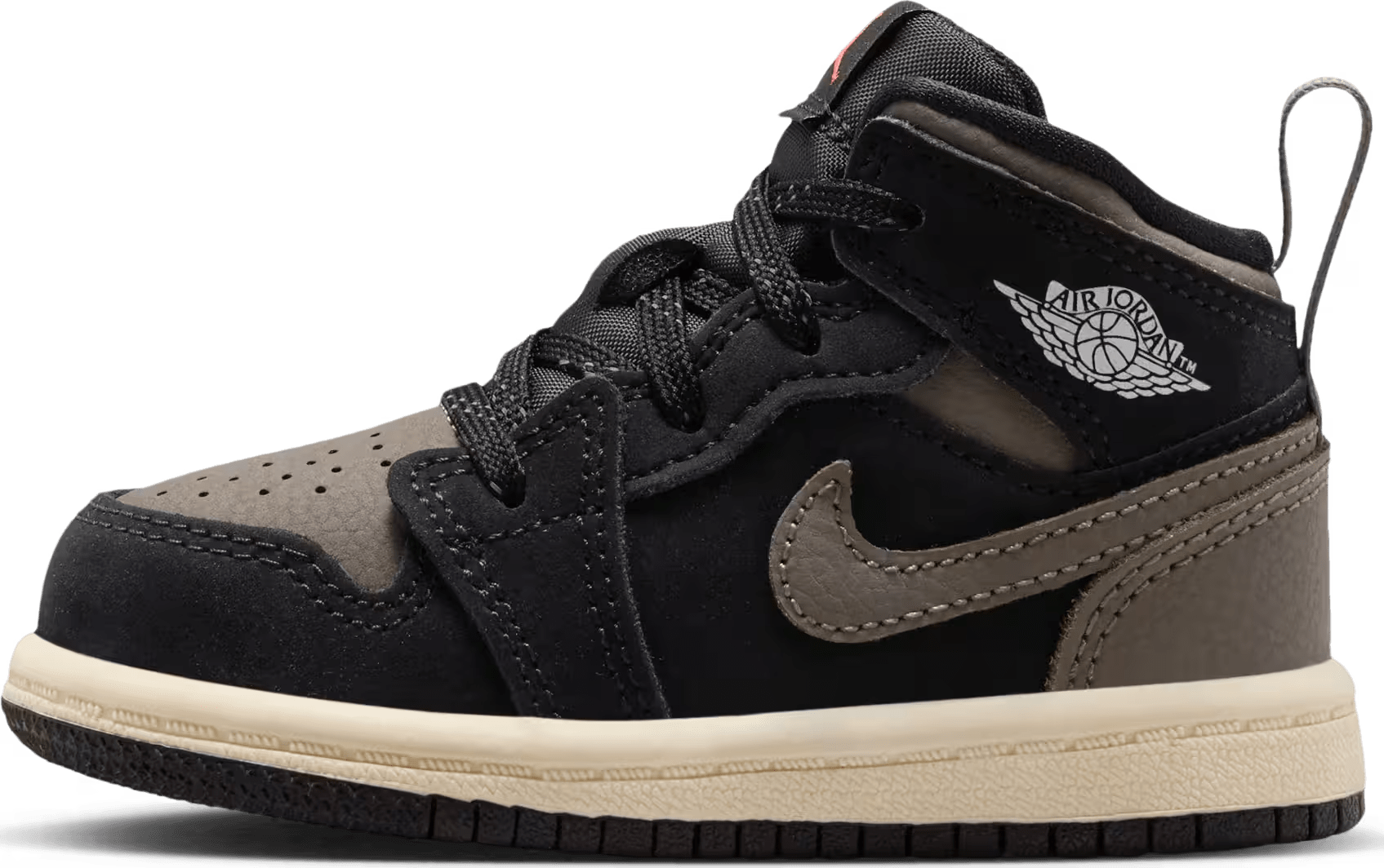 Air Jordan 1 Mid SE TD "Black Olive Grey"