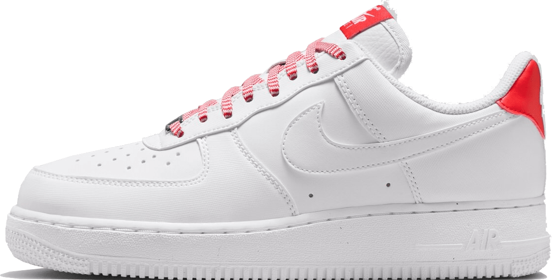 Nike Air Force 1 Low "White Habanero Red"