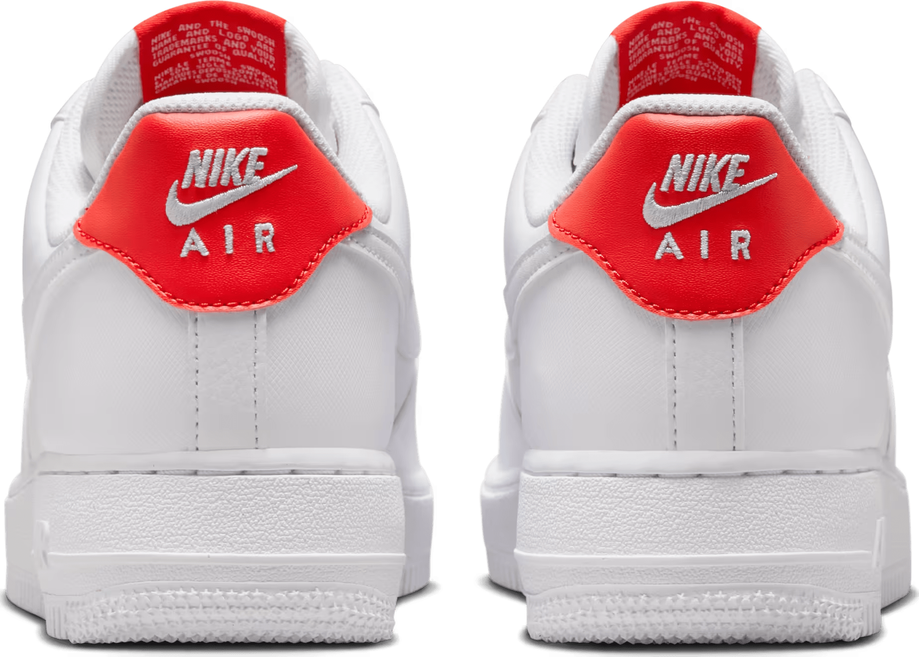 Nike Air Force 1 Low "White Habanero Red"