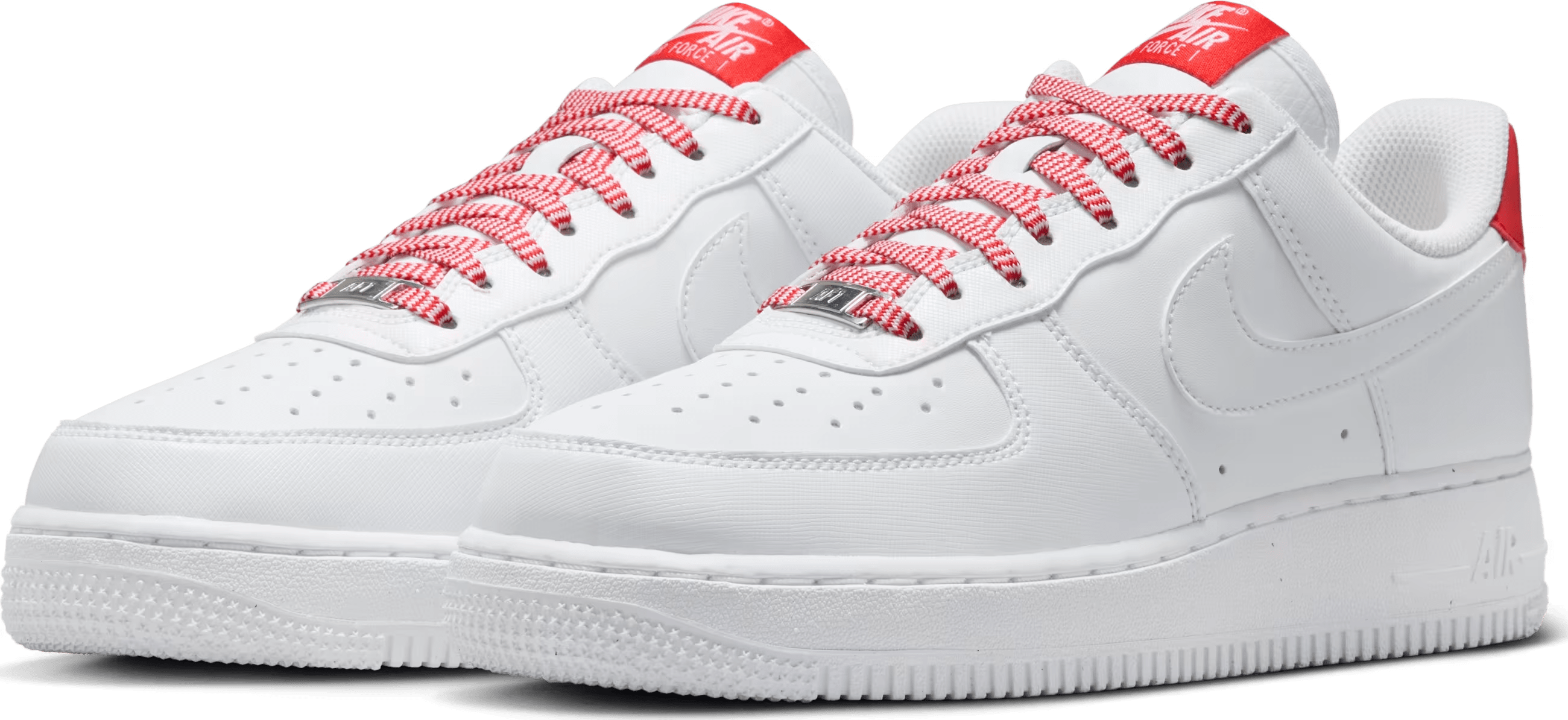 Nike Air Force 1 Low "White Habanero Red"